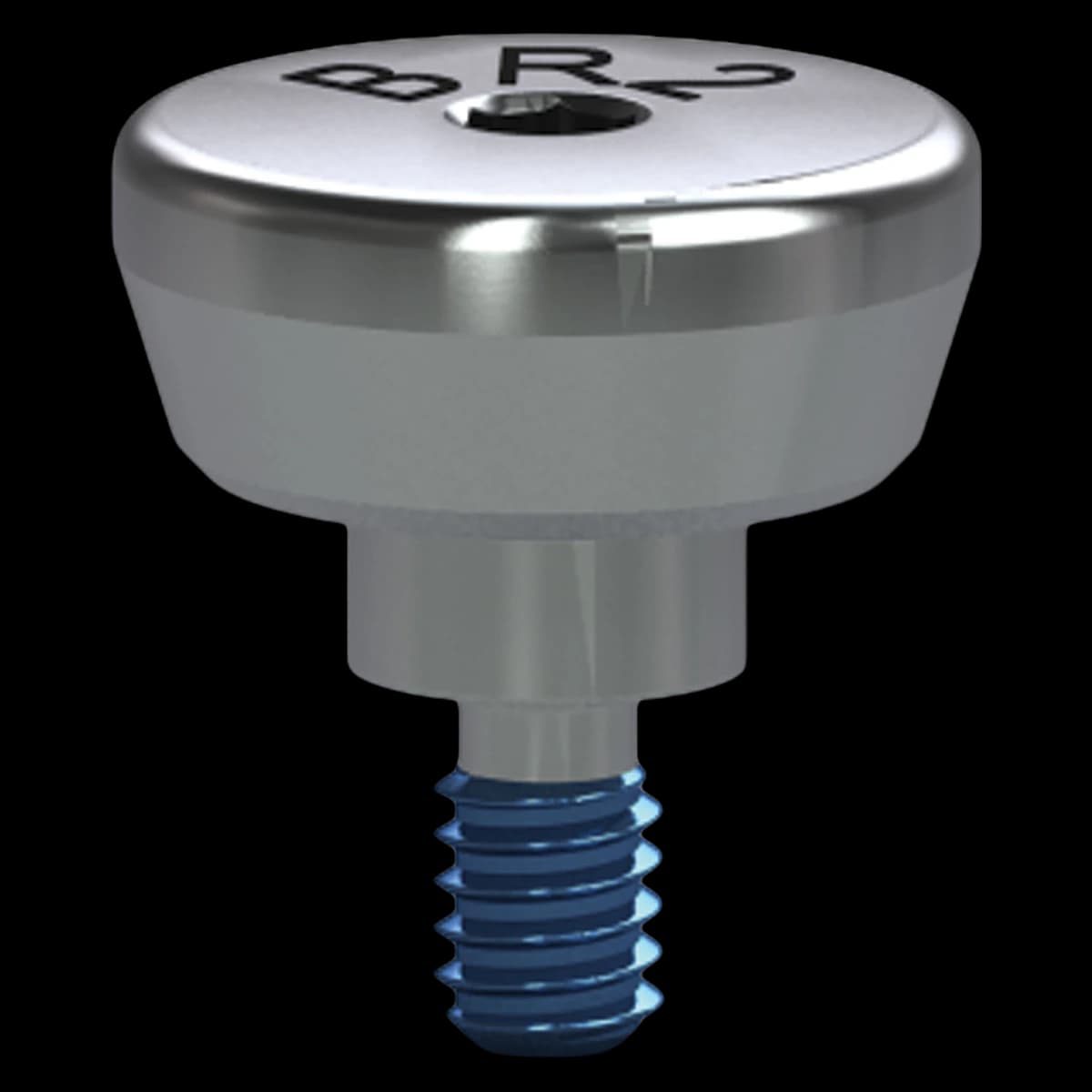 BioHorizons InterActive 5.7mm Regular Healing Abutment, 2mm Height, Each - Inter 5.7 Regular Healing 2mm - Image 1