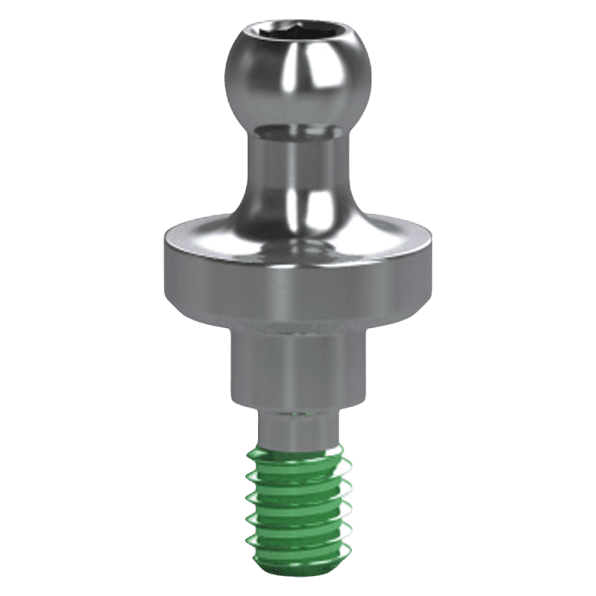 Bio Horizons Internal 4.5mm Ball Abutment, 1mm Collar, Each - Internal 4.5mm Ball 1mm Collar - Image 1