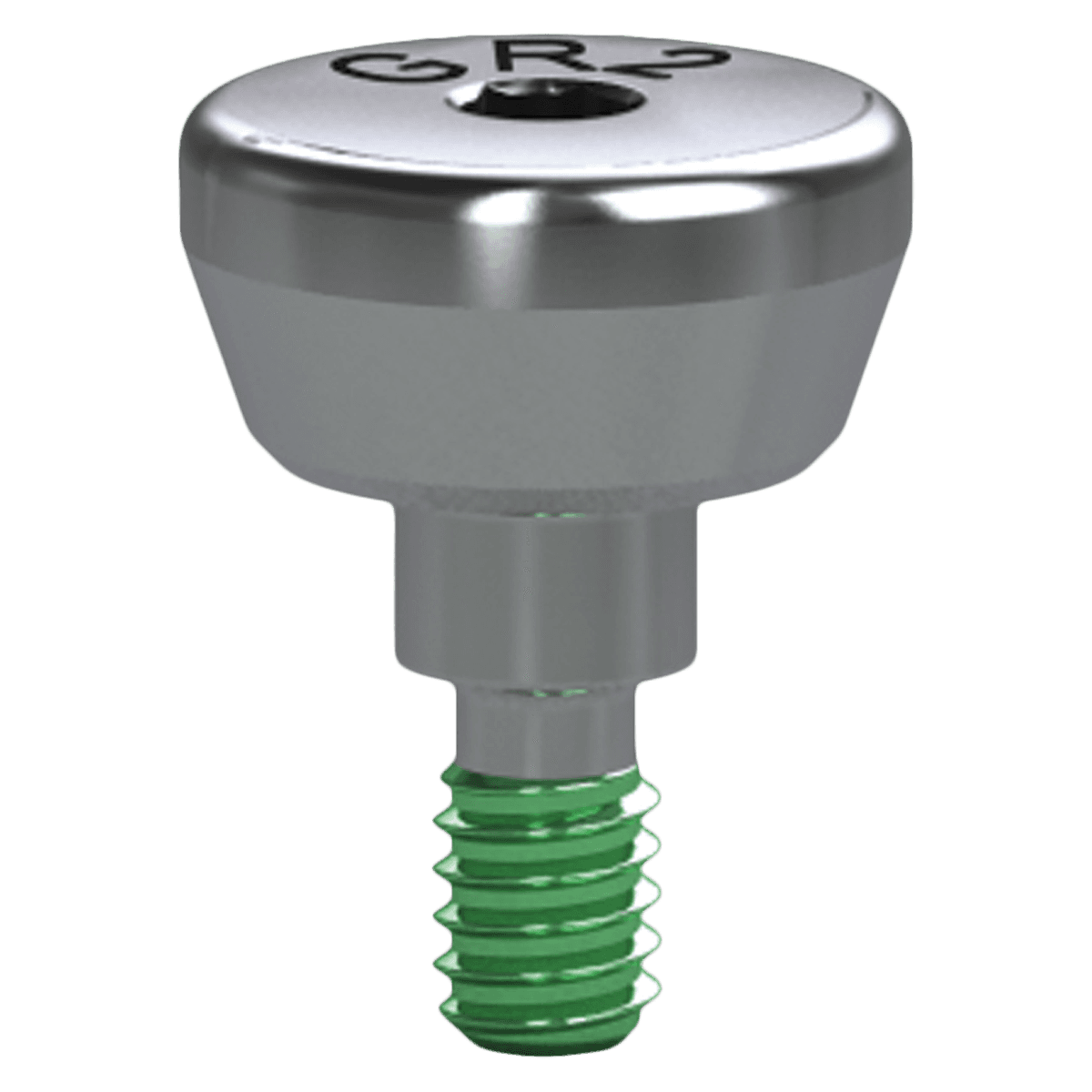 BioHorizons Internal 4.5mm Regular Healing Abutment, 2mm Height, Each - Int 4.5 Regular Healing 2mm - Image 1