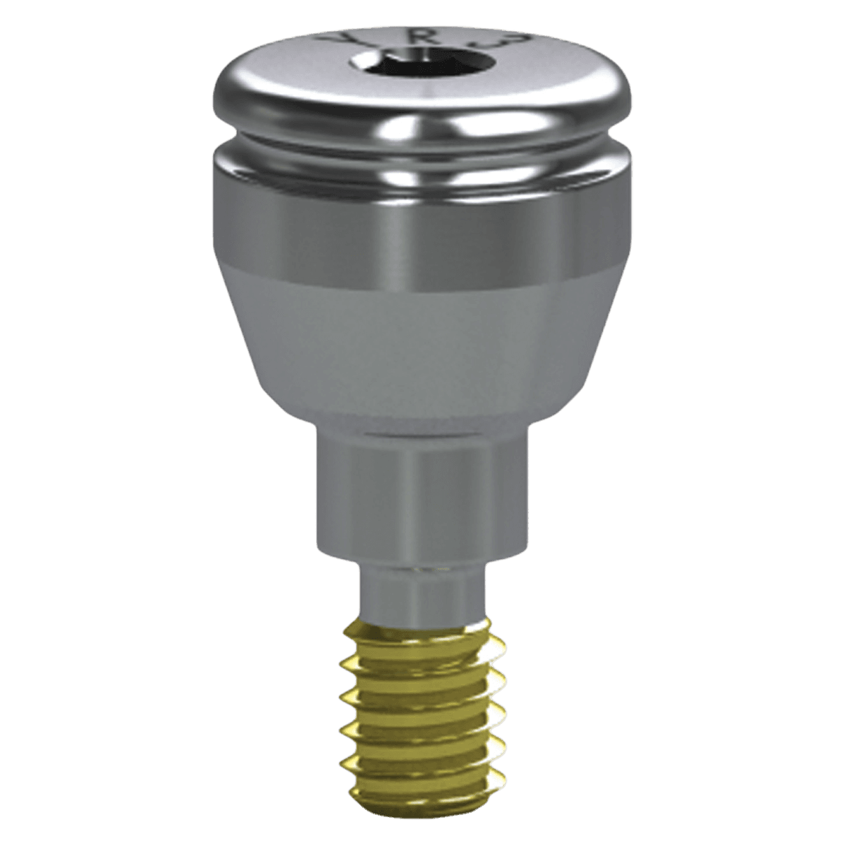 BioHorizons Internal 3.5 Regular Healing Abutment, 3mm Height, Each - Int 3.5 Reg Healing 3mm Height - Image 1