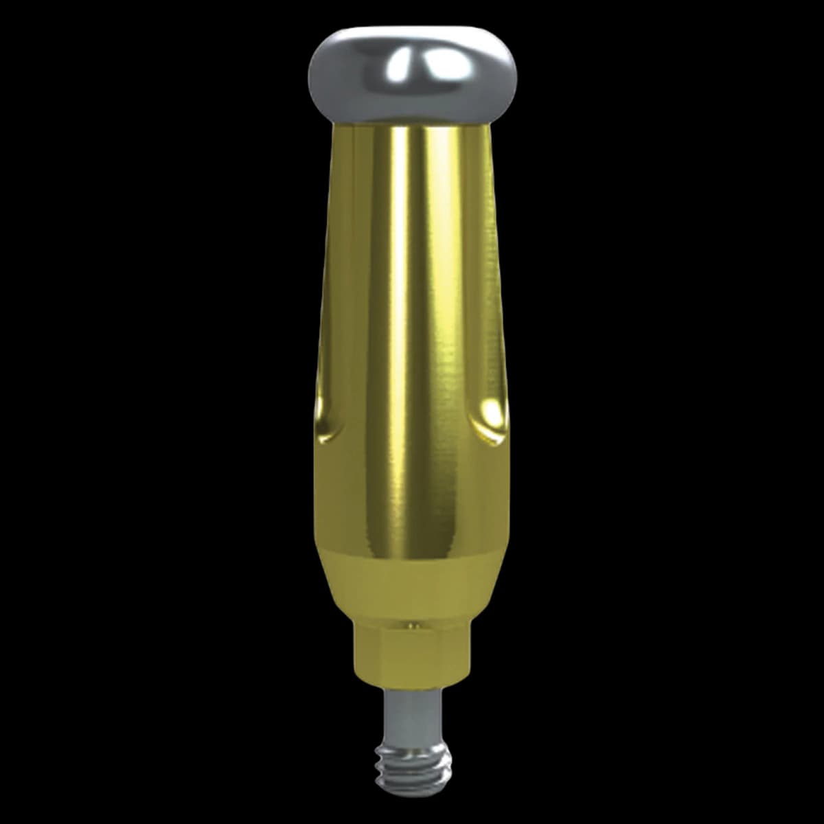 BioHorizons 3.5mm Regular Indirect Scoop Coping, Closed Tray, Hexed, Each - 3.5mm Regular Indirect Scoop - Image 1