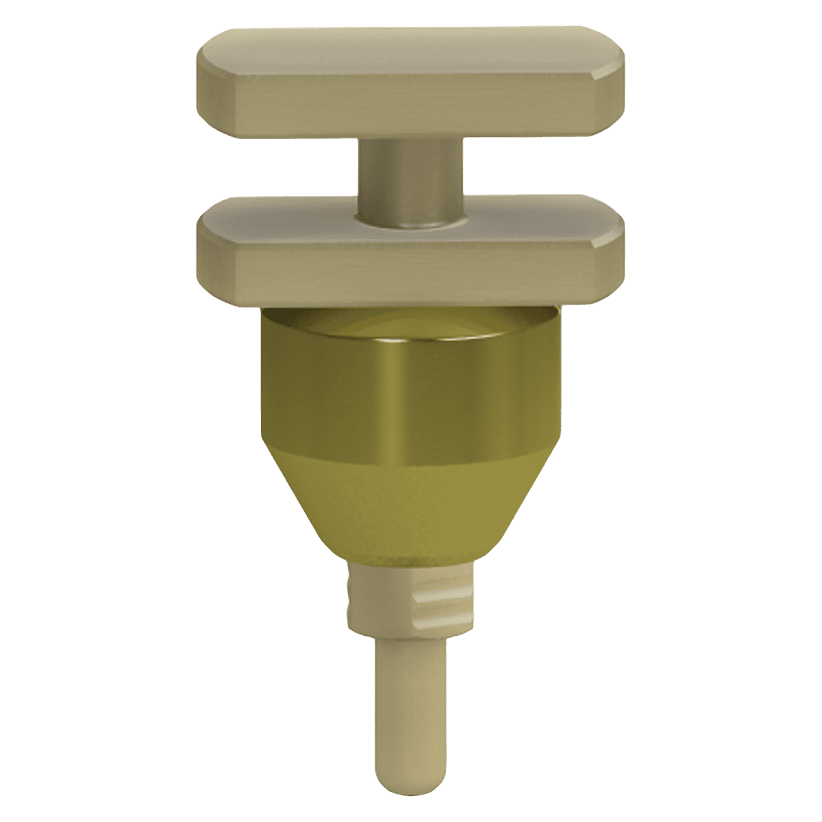 BioHorizons Snap Coping, Wide 3.5mm, Closed Tray/Hexed, Each - Snap Coping 3.5mm Wide - Image 1