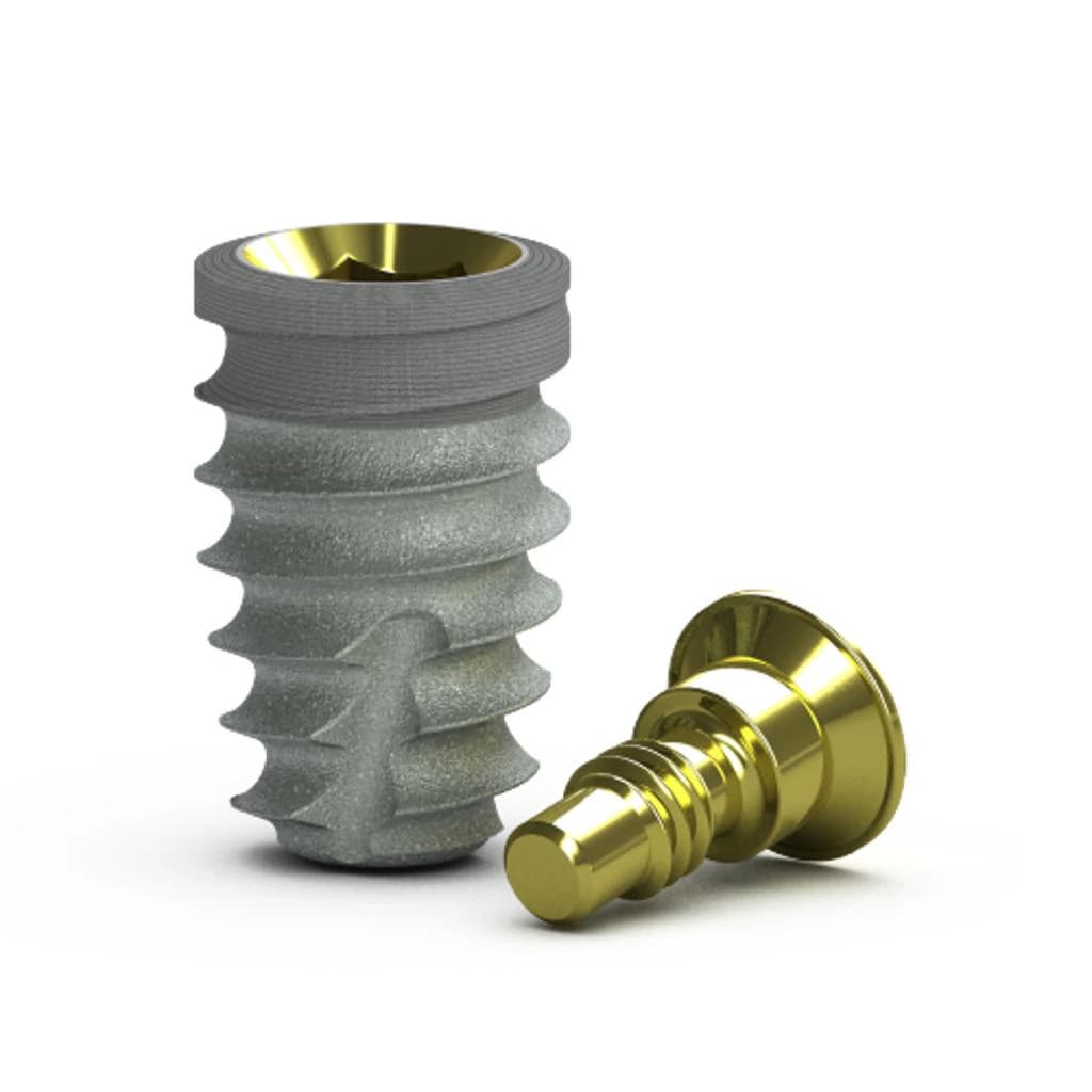 BioHorizons Tapered Short Implant, 3.5mm Platform, 4.6x7.5mm, Each - Tapered Short Implant Laser Lc - Image 1