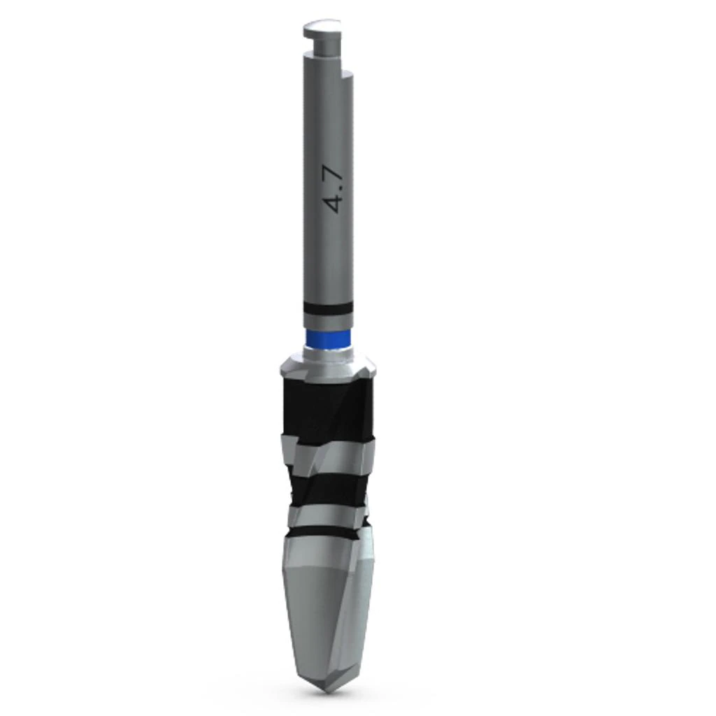 BioHorizons Tapered HD Drill, Internal Connection, 4.7 mm, Each - Tapered HD Drill - Image 1