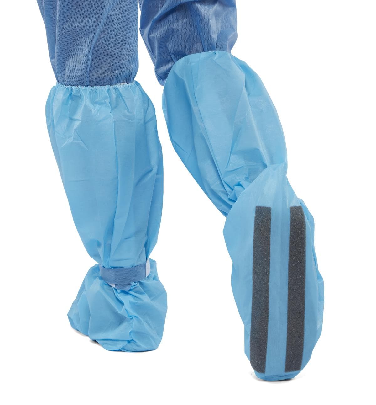 Medline Non-Skid Boot Covers, Regular/Large, Blue, 150/Case - Boot Cover Nonskid - Image 1