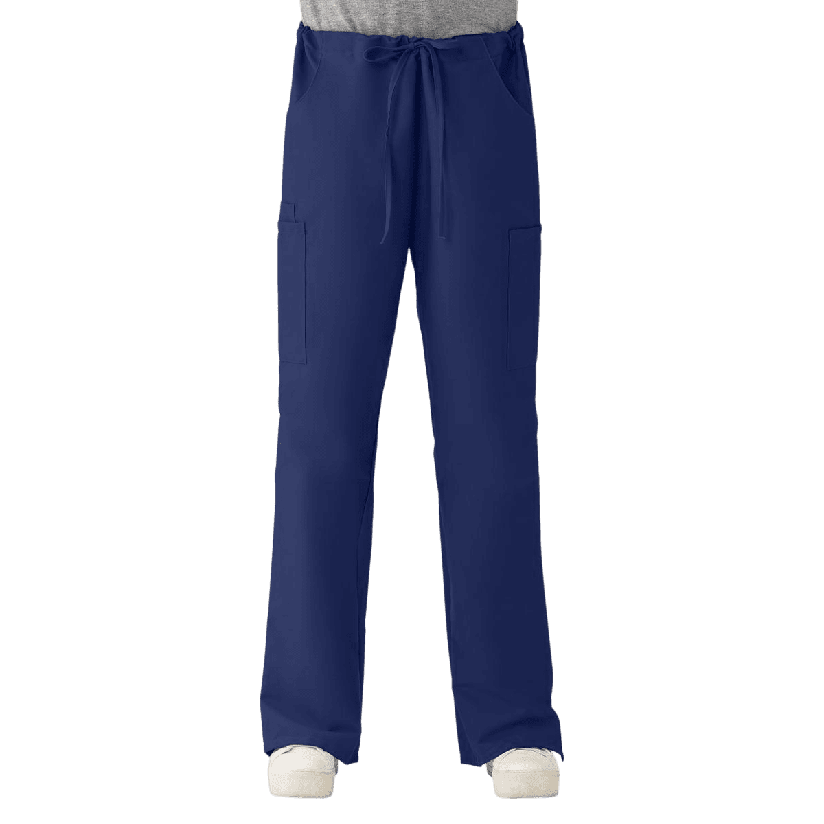 ComfortEase by Medline Scrub Pant, Cargo 5 Pocket, Navy, Large, 65% Polyester / 35% Cotton, 8865 - Scrub Pant Cargo 5 Pkt - Image 1