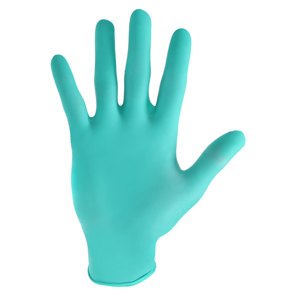 Aloetouch Ice™ Nitrile Exam Gloves, Powder Free, Non-Sterile, Medium, Green, Textured Fingertips, 200/Box thumbnail 3