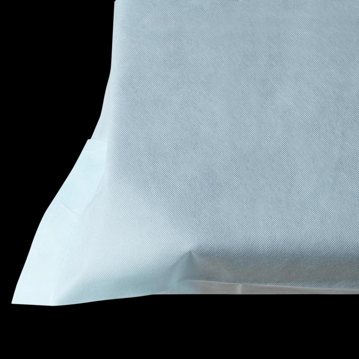 Medline Fitted Stretcher Sheet, Nonwoven, Non-Sterile, Blue, 21 in x 72 in, 50/Case - Fitted Sheet Nonwoven Blue - Image 1