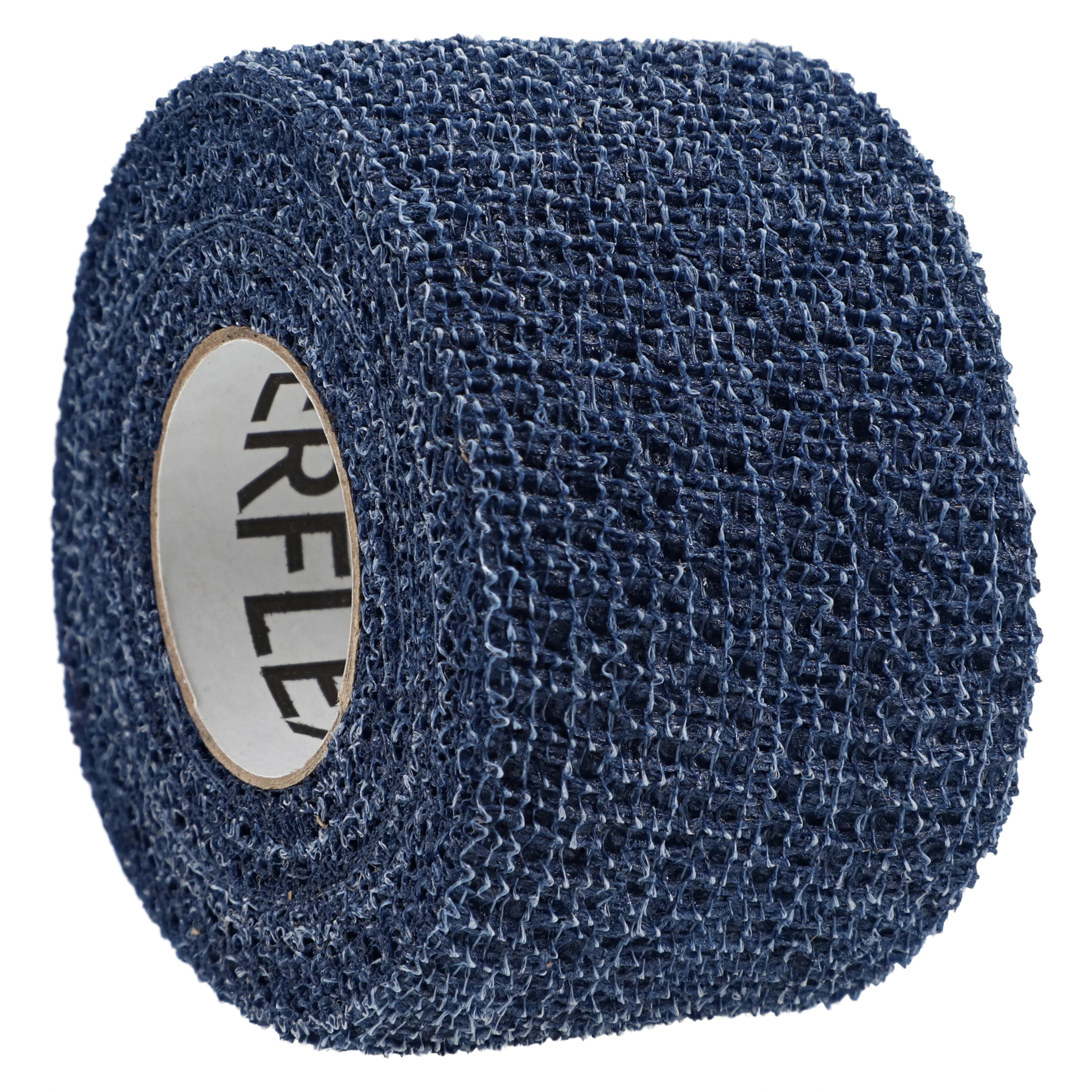 Andover PowerFlex Elastic Athletic Tape, 1.5" x 6 yd, Navy, Non-Sterile, Latex-Free, 32/Case thumbnail 2