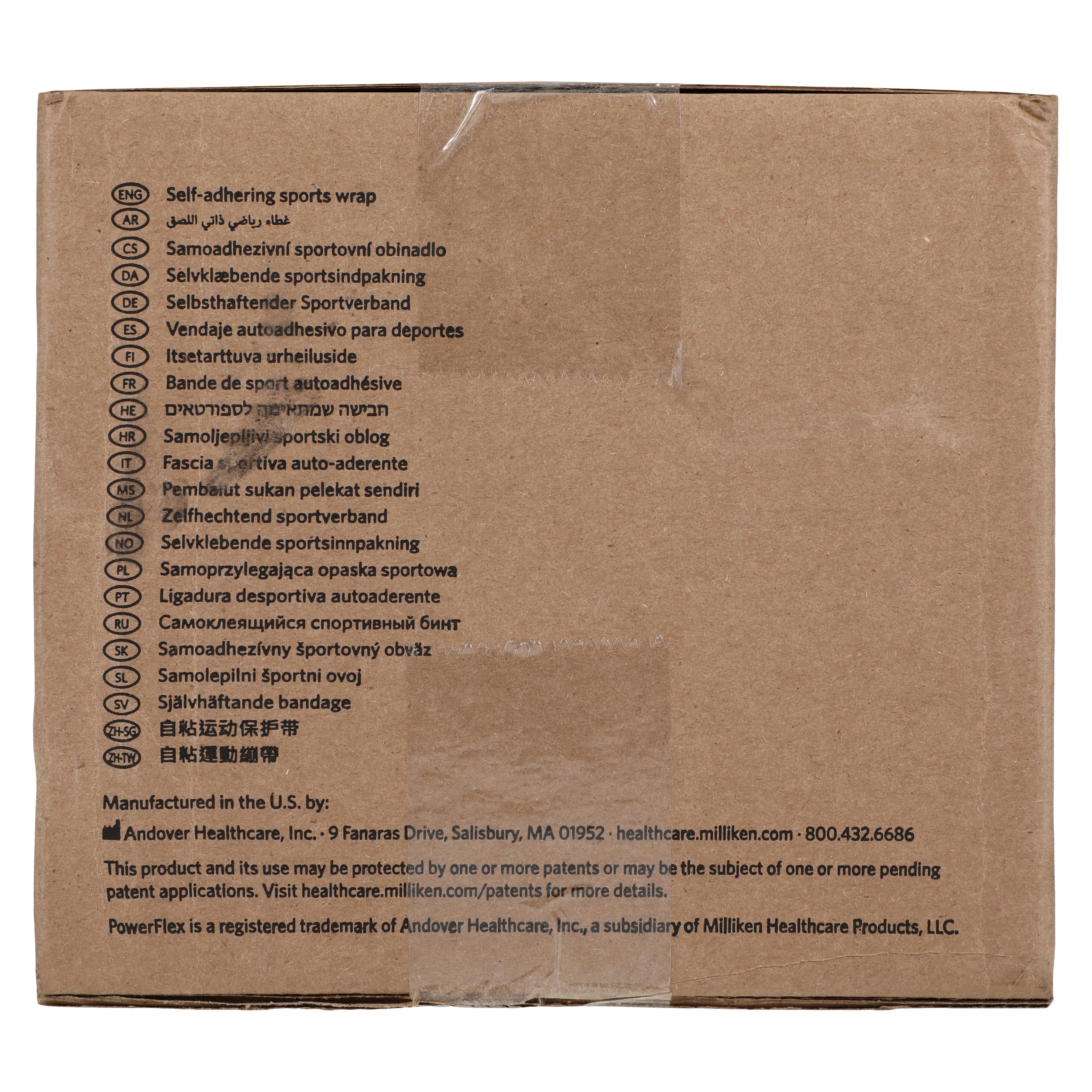 Andover PowerFlex Elastic Athletic Tape, 1.5" x 6 yd, Navy, Non-Sterile, Latex-Free, 32/Case thumbnail 4