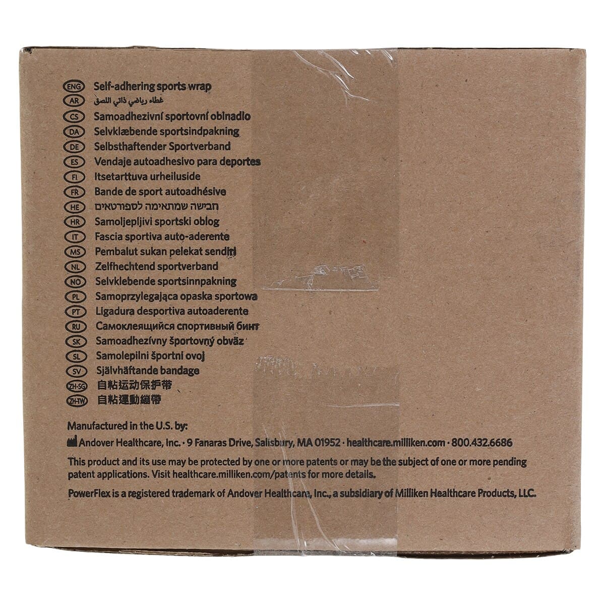 Andover PowerFlex Elastic Athletic Tape, 2" x 6 yd, Navy, Non-Sterile, Latex-Free, 24 Rolls/Case thumbnail 6