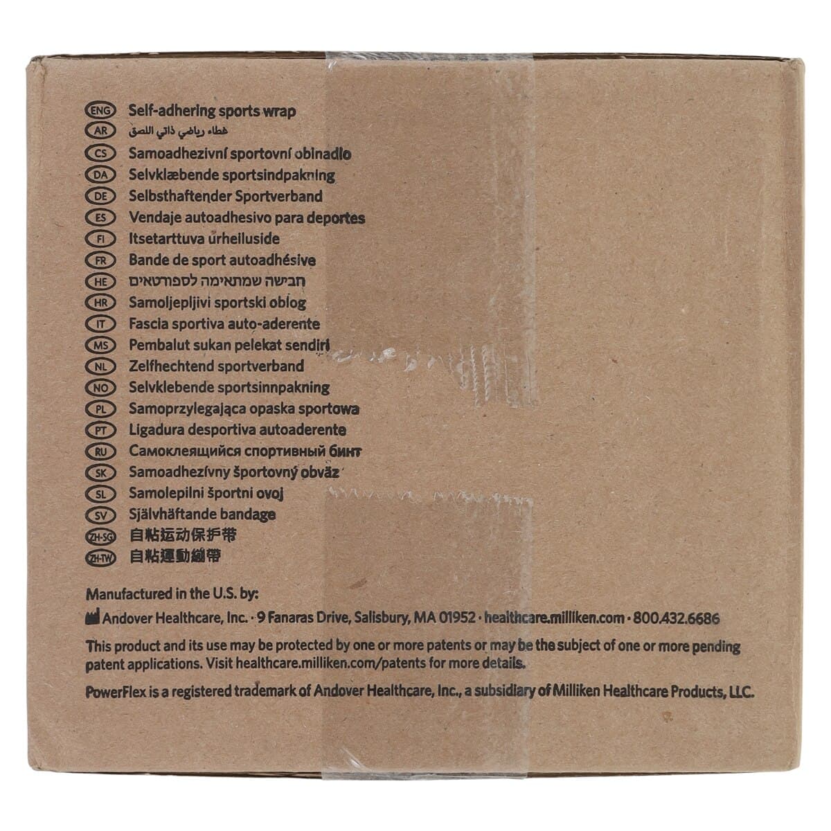 Andover PowerFlex Elastic Athletic Tape, 3" x 6 yd, Navy, Latex-Free, 16 Rolls/Case thumbnail 6