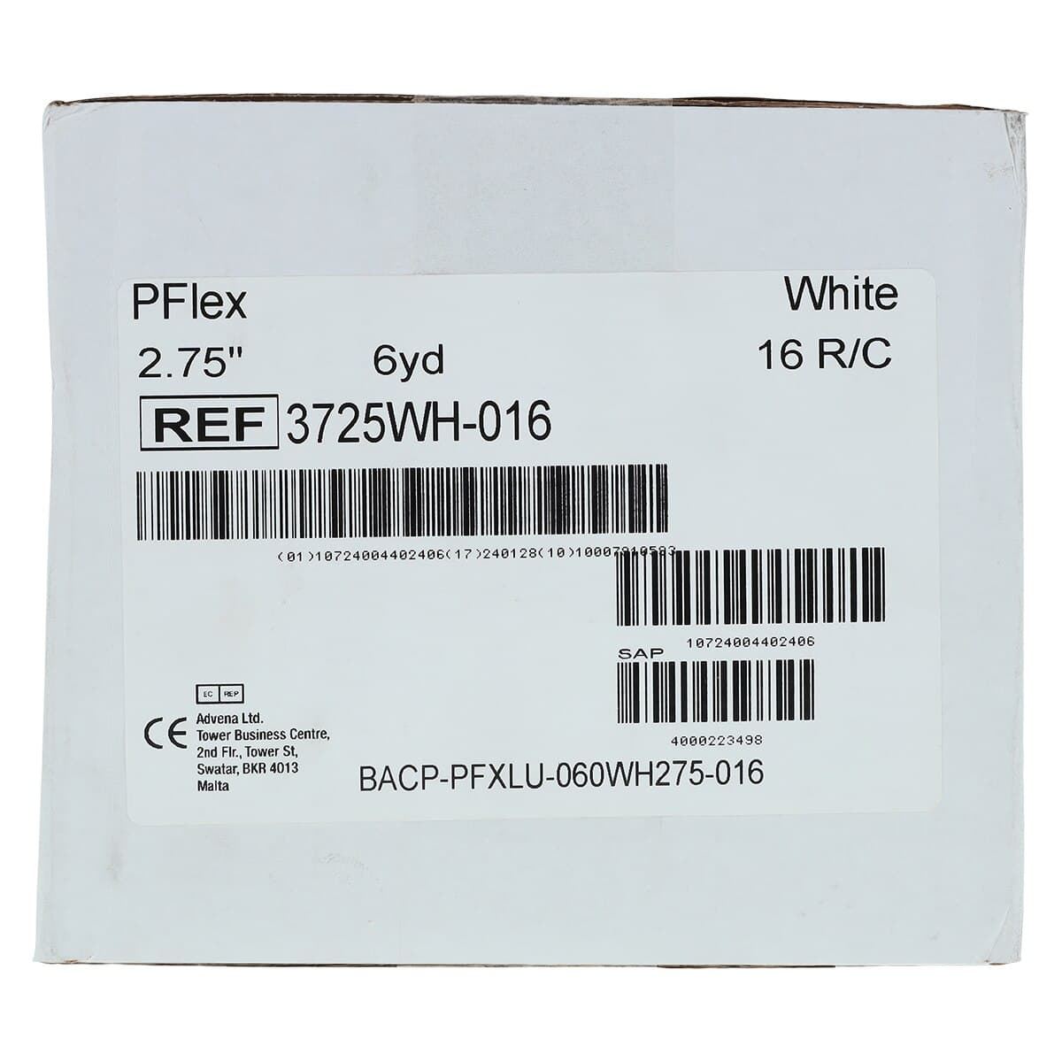 Andover PowerFlex Elastic Athletic Tape, White, 2.75" x 6 yd, Non-Sterile, Latex-Free, 16/Case thumbnail 3