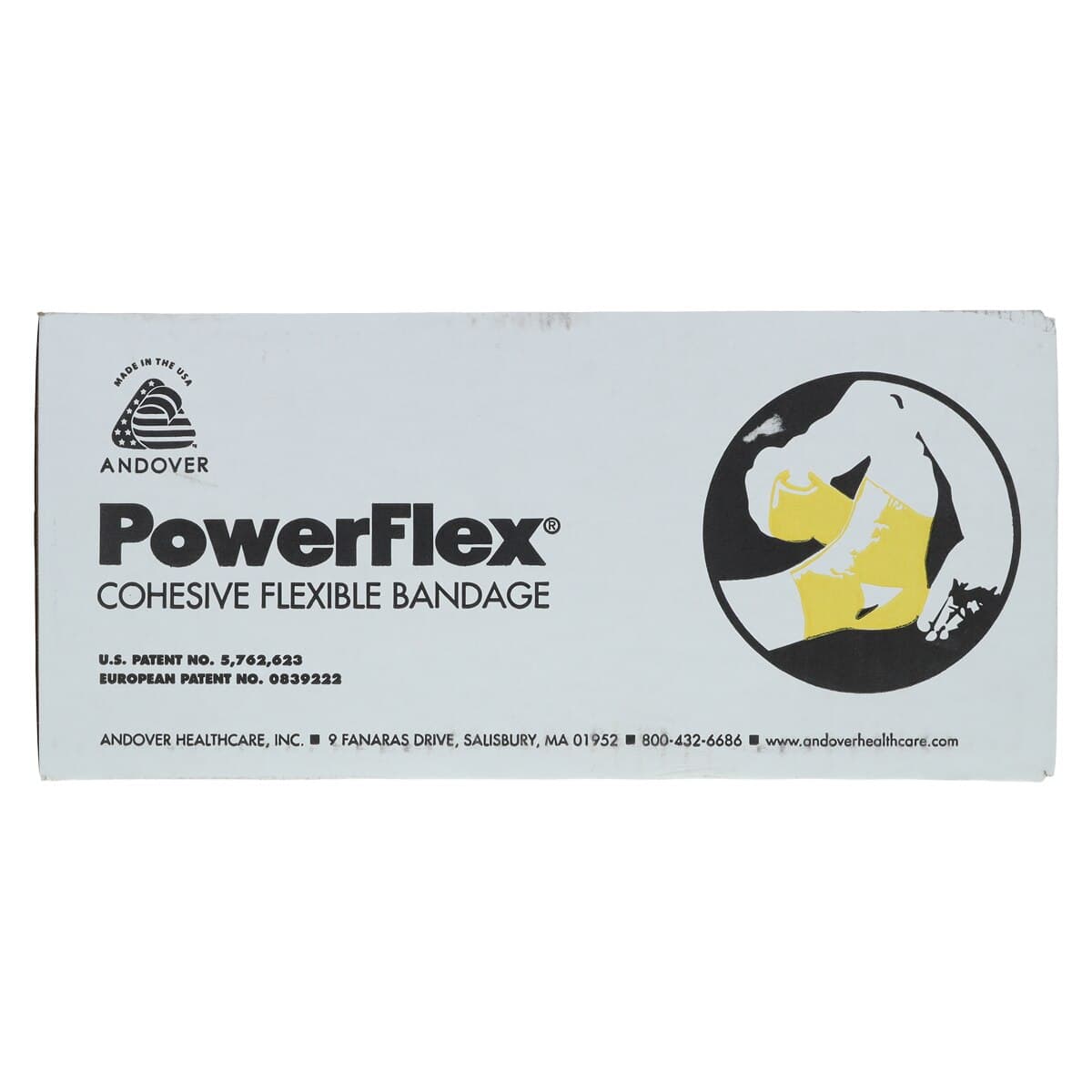 Andover PowerFlex Elastic Athletic Tape, White, 2.75" x 6 yd, Non-Sterile, Latex-Free, 16/Case thumbnail 4