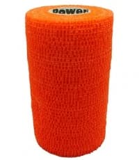 PowerFlex Elastic Athletic Tape, 3" x 6 yd, Orange, Non-Sterile, Latex-Free, 16 Rolls/Case - Powerflex Tape Orange - Image 1