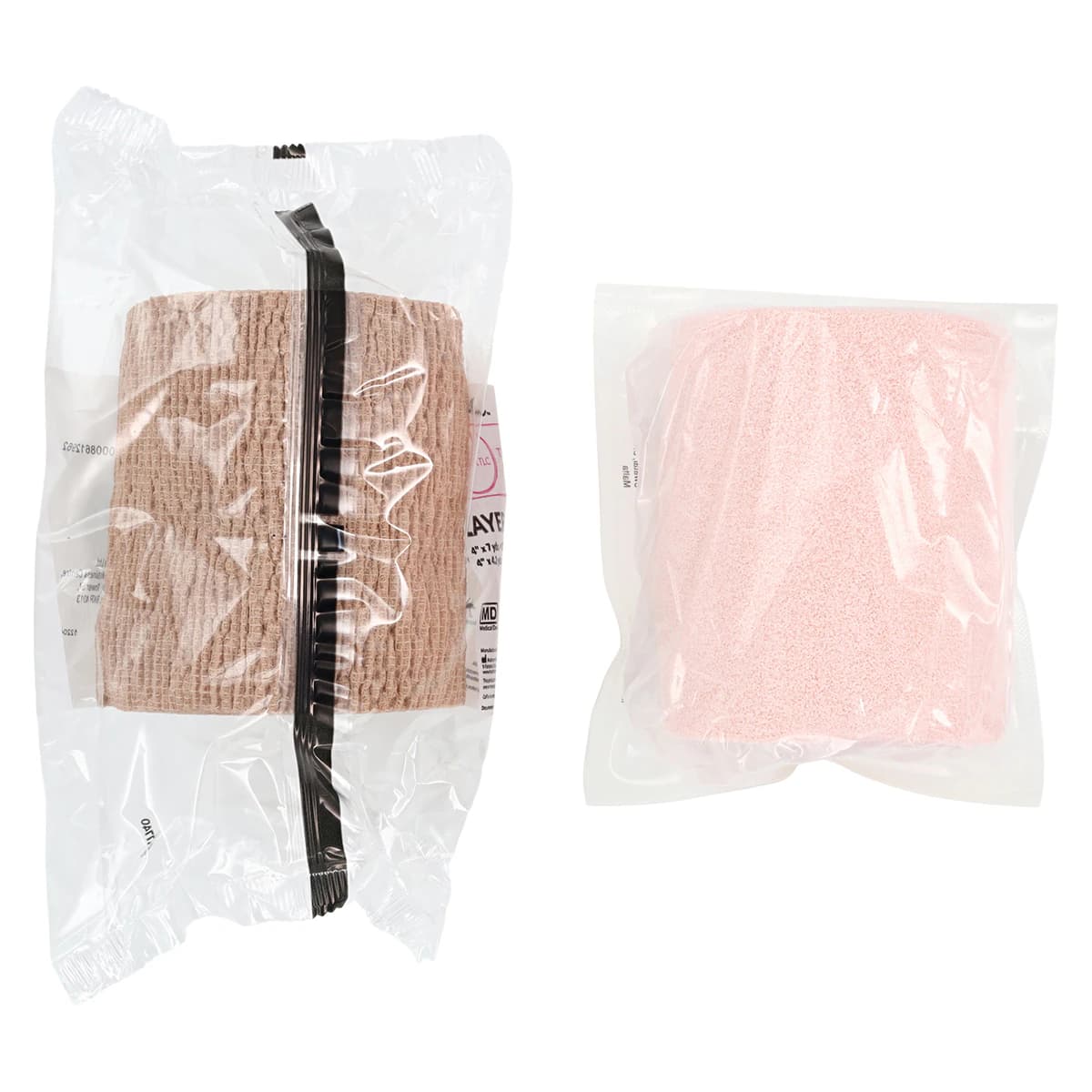 CoFlex TLC Lite Compression Kit, Latex Free, 4" x 6 yd, Tan/Pink, 2 Rolls/Box thumbnail 6