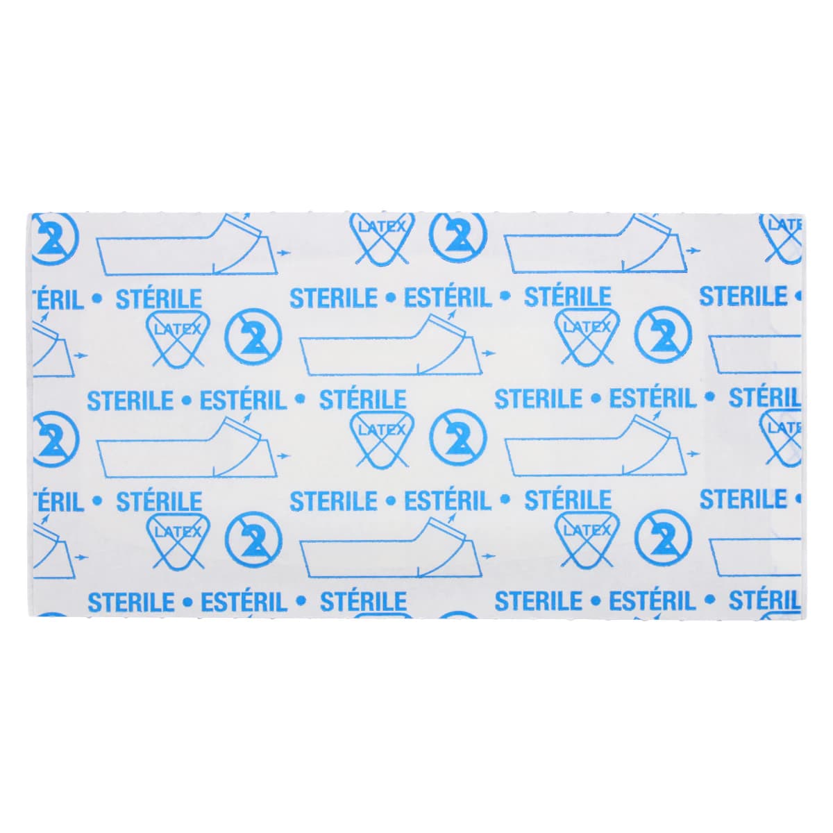 Caliber Adhesive Bandage, Plastic, Sheer, Sterile, 2" x 4", 100/Box thumbnail 2