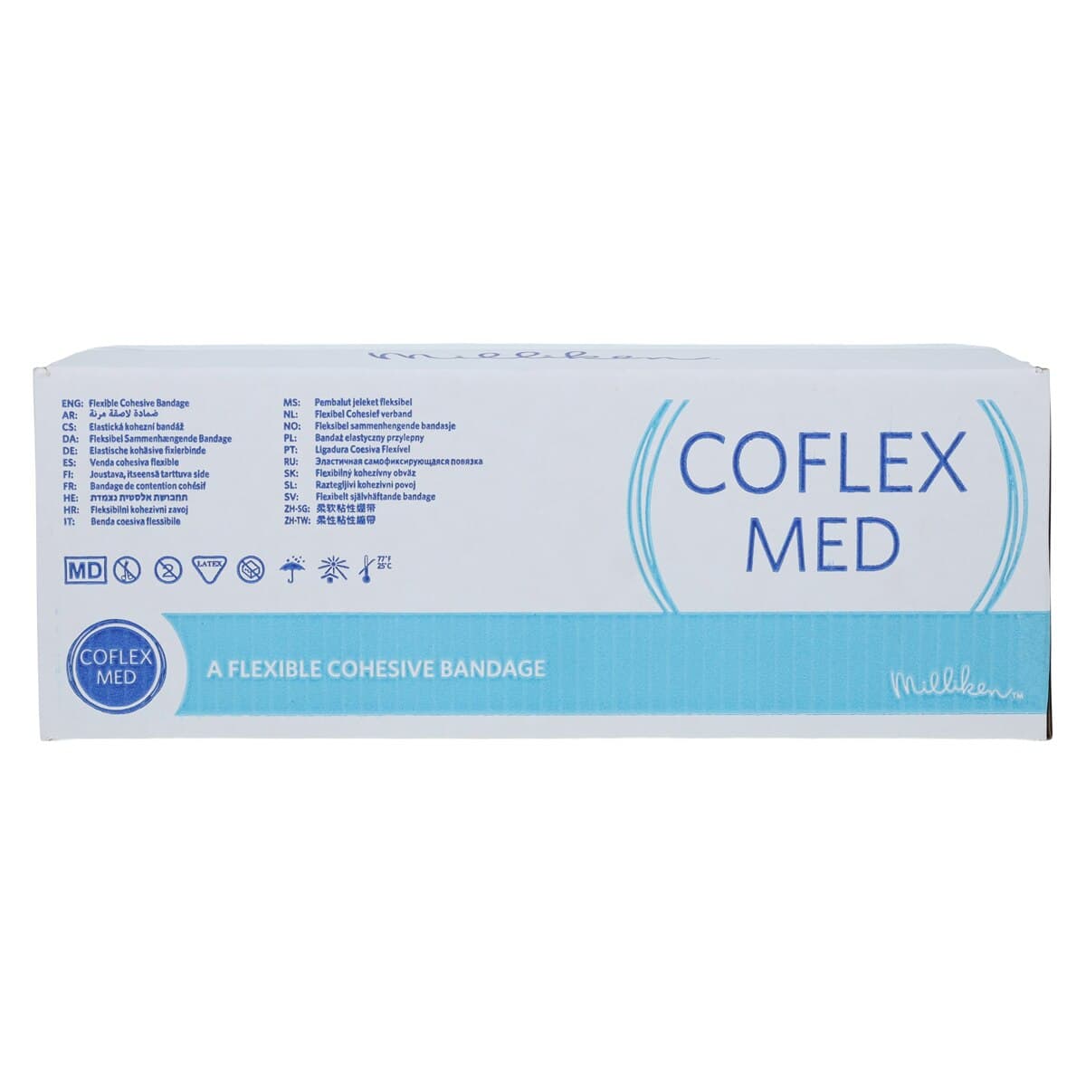 CoFlex Med Compression Bandage, Elastic, 1" x 5 yd, Colorpack, Non-Sterile, 30/Case thumbnail 3