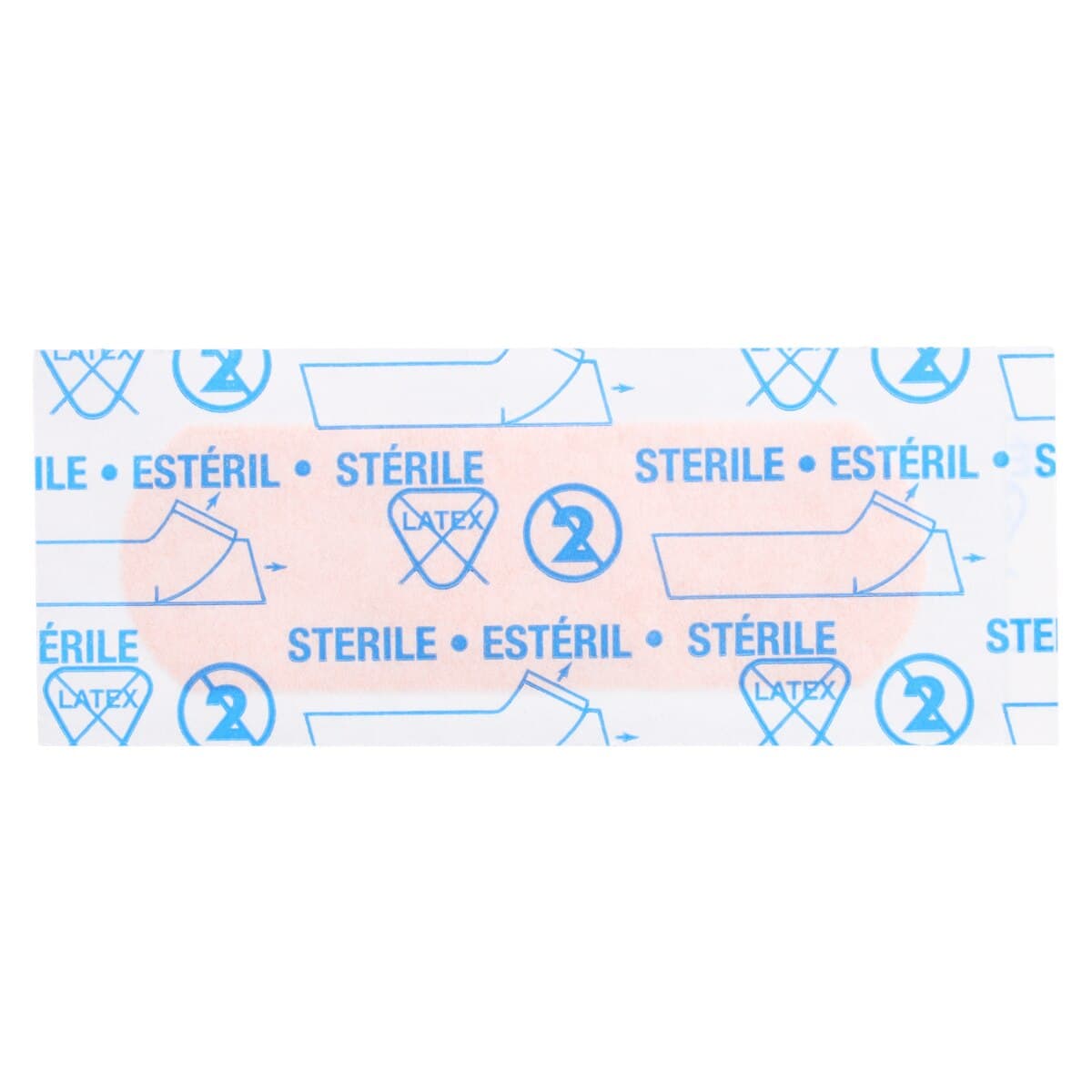 Caliber Adhesive Bandage, Fabric, 1" x 3", Tan, Sterile, 100/Box thumbnail 3