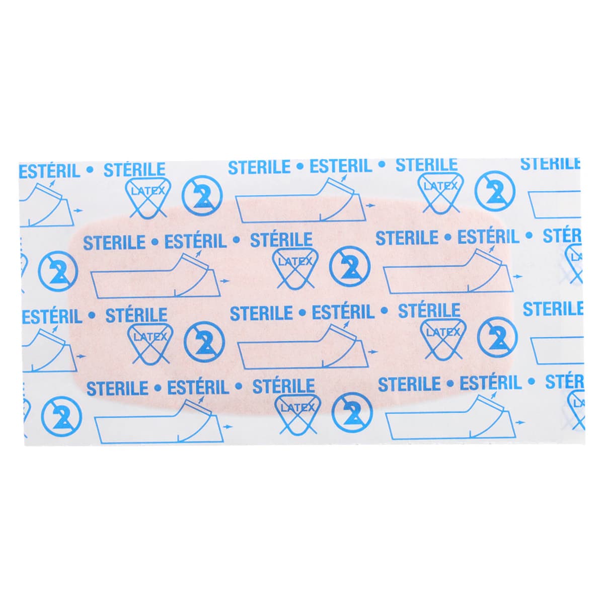 Caliber Adhesive Bandage Fabric Patch, 2x4", Tan, Sterile, 100/Box thumbnail 3