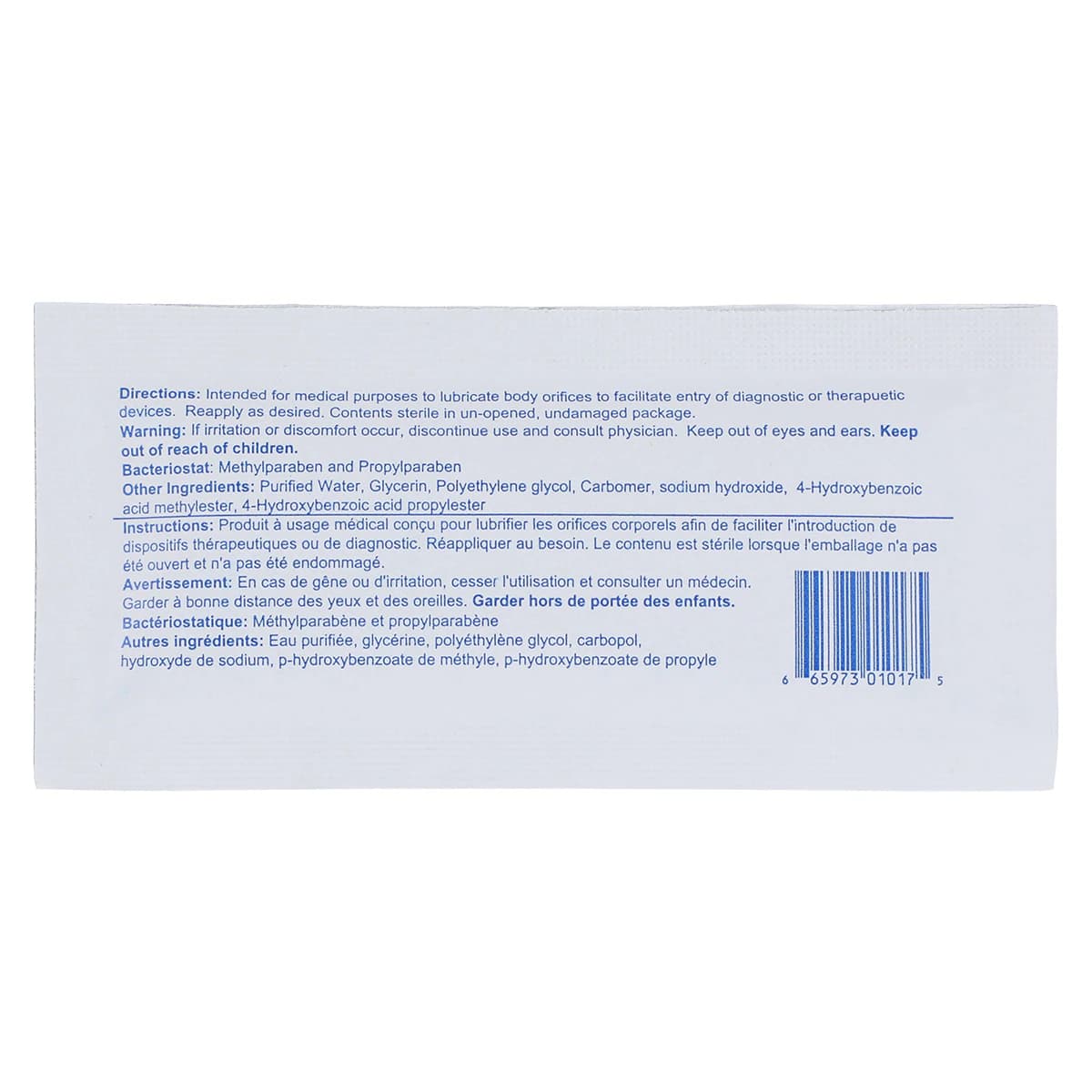 Dukal Lubricating Jelly, 5g Foil Packets, 150/Package thumbnail 4