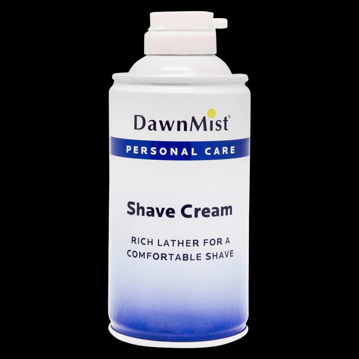 DawnMist Shave Cream Aerosol, Alcohol Free, 11 oz Can, 12/Case - Shave Cream Aerosol DawnMist - Image 1