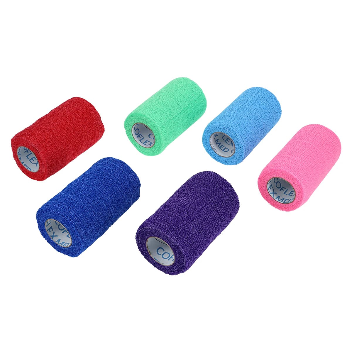 CoFlex Med Compression Bandage, Elastic, 4" x 5yd, Non-Sterile, Color Pack, 18/Case thumbnail 2