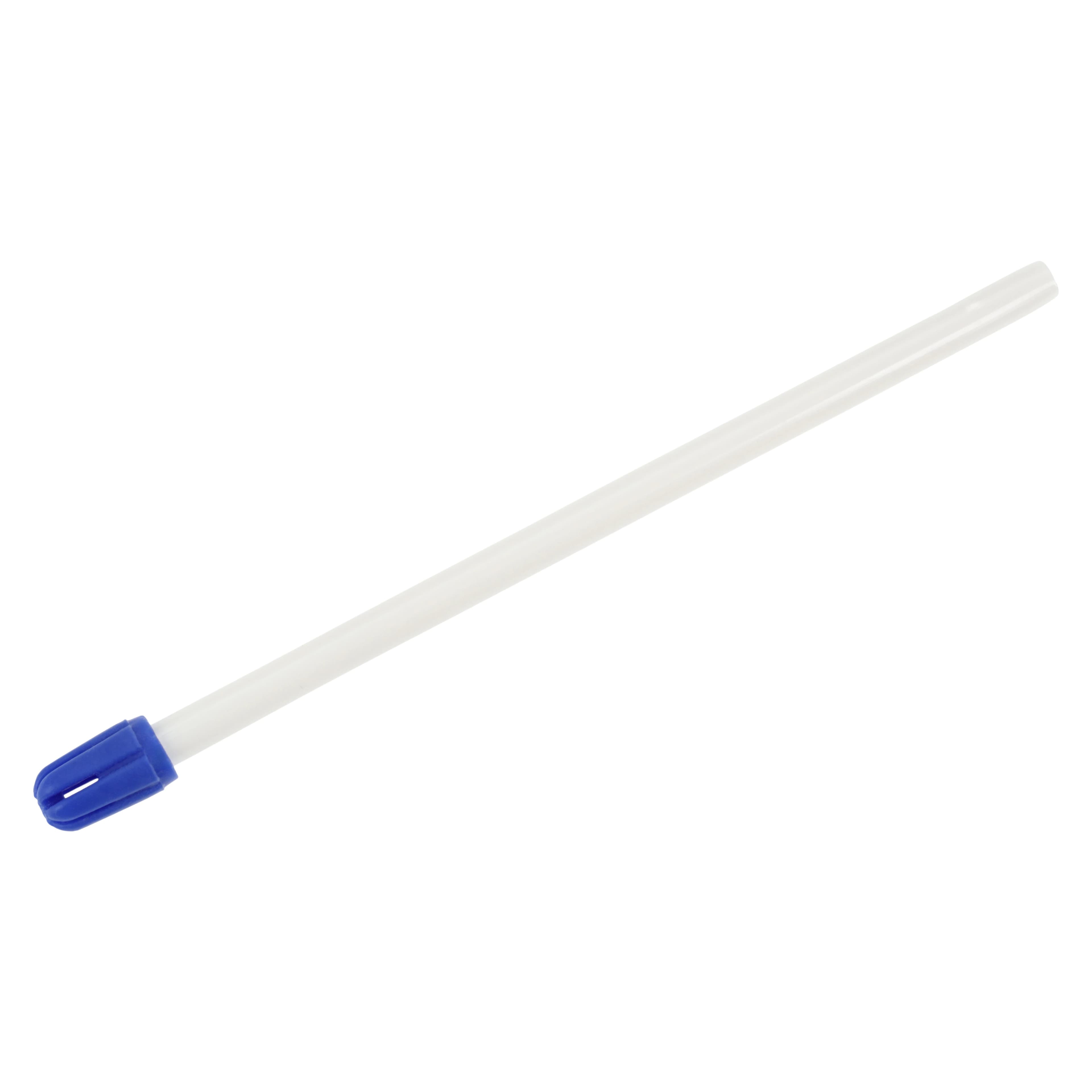 Total Comfort Saliva Ejector Aspirators, White Tubes with Blue Soft Tips, 6" Long, Non-Latex, 100/Pkg, 7024910WHI thumbnail 2