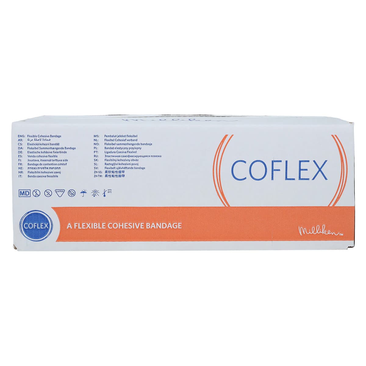 CoFlex LF Cohesive Bandage, 2" x 5 yd, Blue, Non-Sterile, 36/Box thumbnail 3