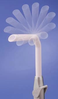 Practicon Angle-Ease Adjustable HVE Tips, White, 12 Locking Positions, 50/Bag, 7042610 thumbnail 2