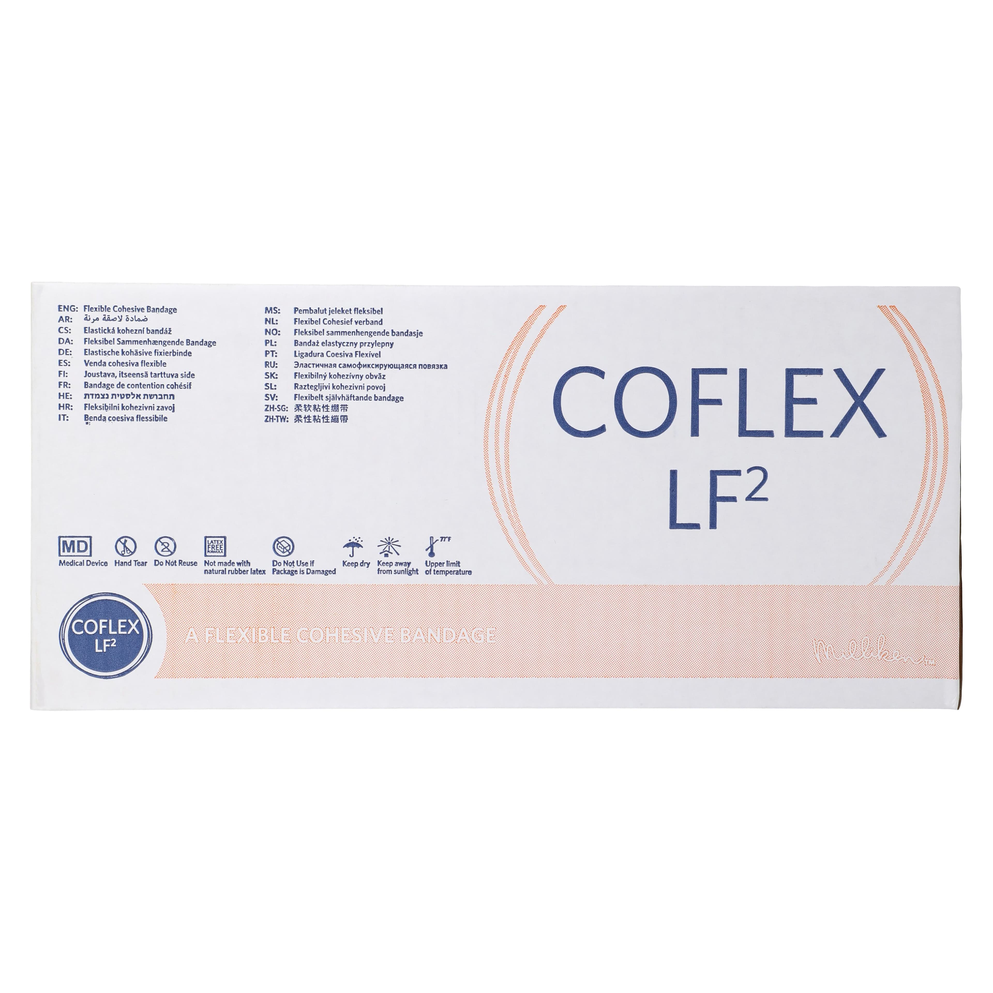 CoFlex LF2 Compression Bandage Foam, 1" x 5 yd, Tan, Non-Sterile, 30/Case thumbnail 3