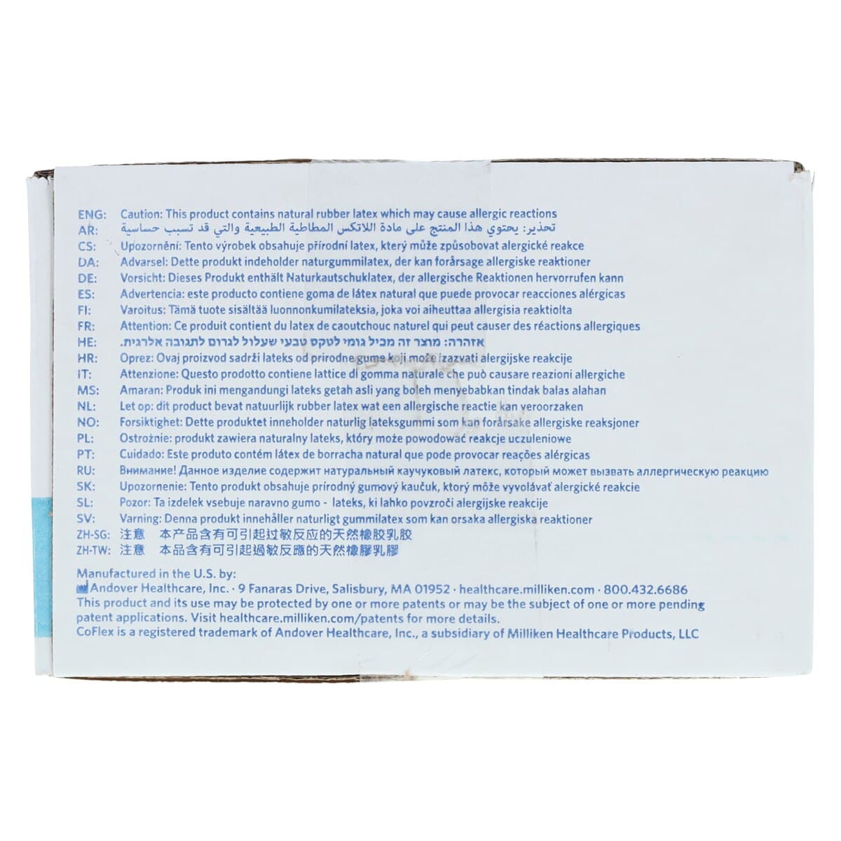 CoFlex Med Compression Bandage, Elastic, 1" x 5yd, Tan, Non-Sterile, 30/Case thumbnail 5