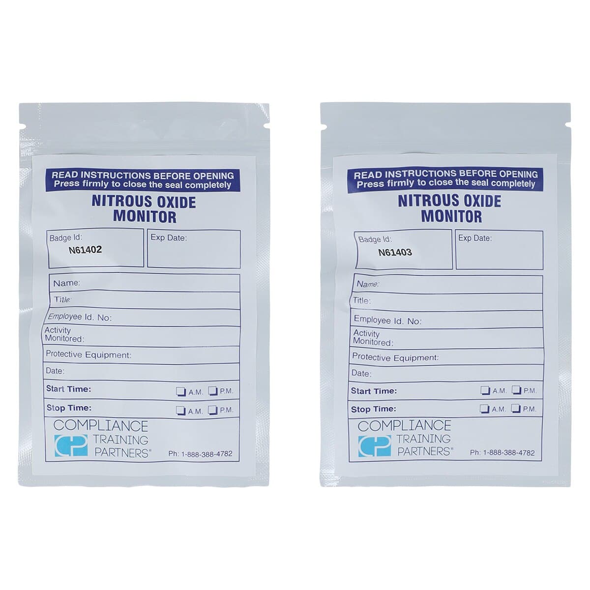 Nitrous Oxide Monitor Badge, Pack of 2, NOM2 thumbnail 2