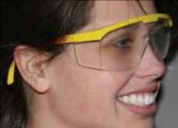 Vented Safety Goggles, Fog Free, Fits Over Prescription Eyewear, 1 Pair - Vented Safety Goggles 1 Pair - Image 1