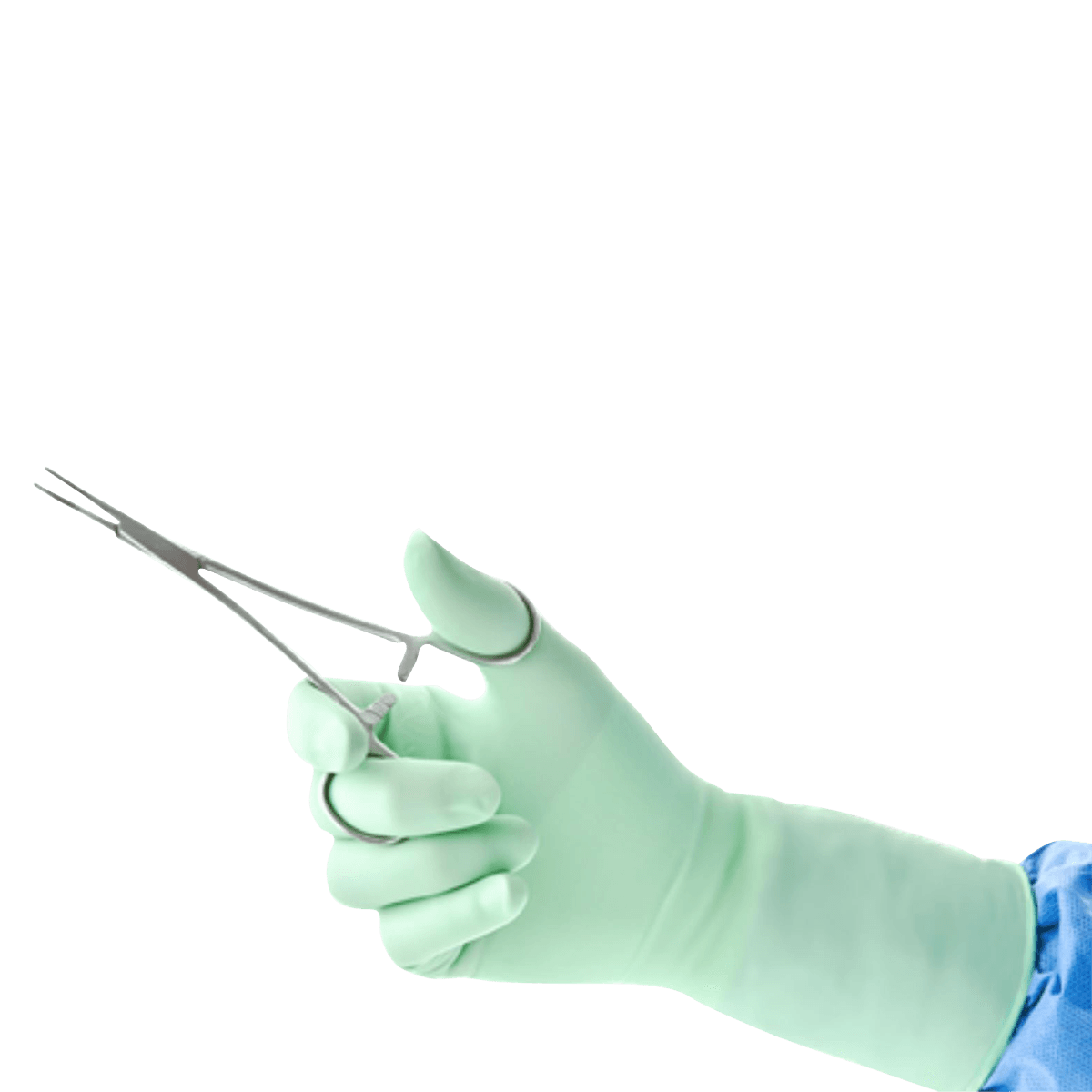 Gammex PI Green Polyisoprene Surgical Gloves, Sterile, Powder-Free, Fitted Size 6.0, Green, 50 Pairs/Box, 20685260 thumbnail 2