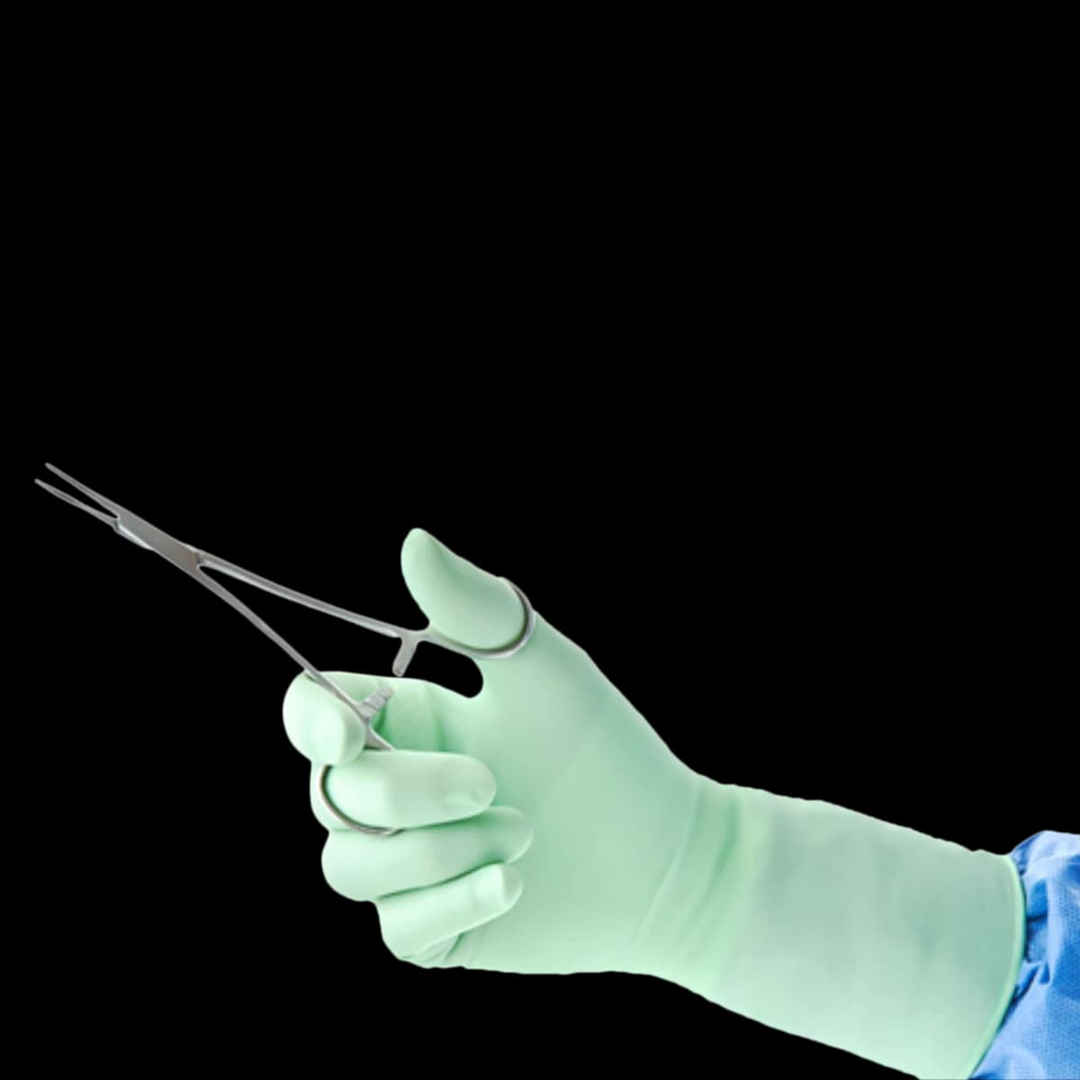 Ansell Gammex PI Green Polyisoprene Surgical Gloves, Sterile, Powder Free, Size 7.0, 50 Pairs/Box, 20685270 thumbnail 2