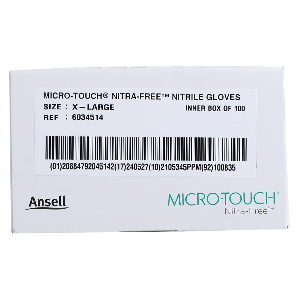 Micro-Touch NitraFree Pink Nitrile Exam Gloves, Powder-Free, Non-Sterile, Extra Large, 100/Box, 6034514 thumbnail 7