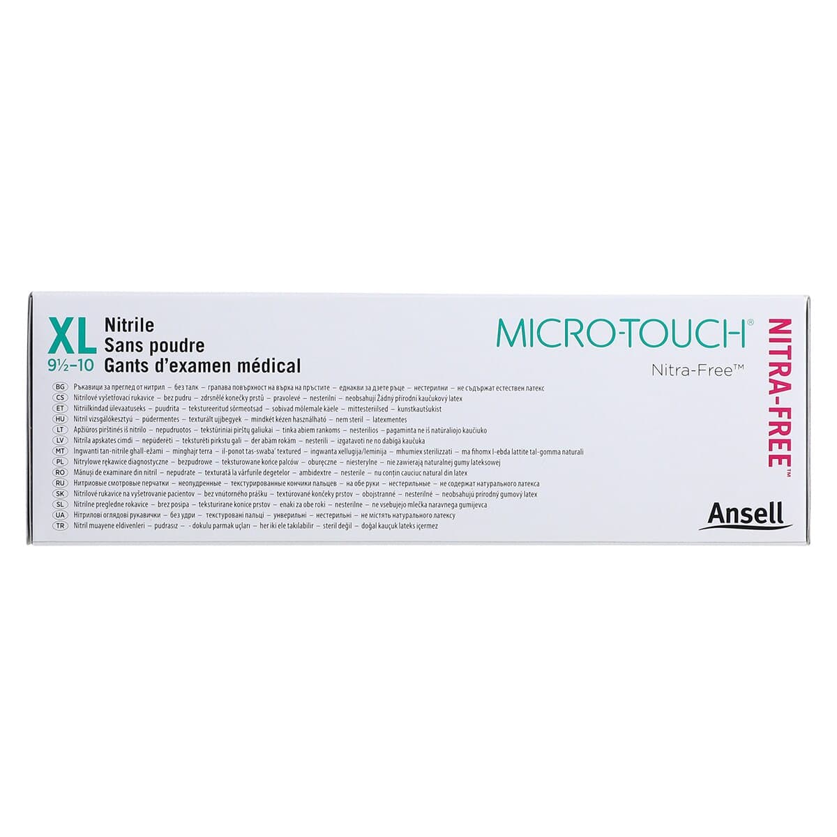 Micro-Touch NitraFree Pink Nitrile Exam Gloves, Powder-Free, Non-Sterile, Extra Large, 100/Box, 6034514 thumbnail 9