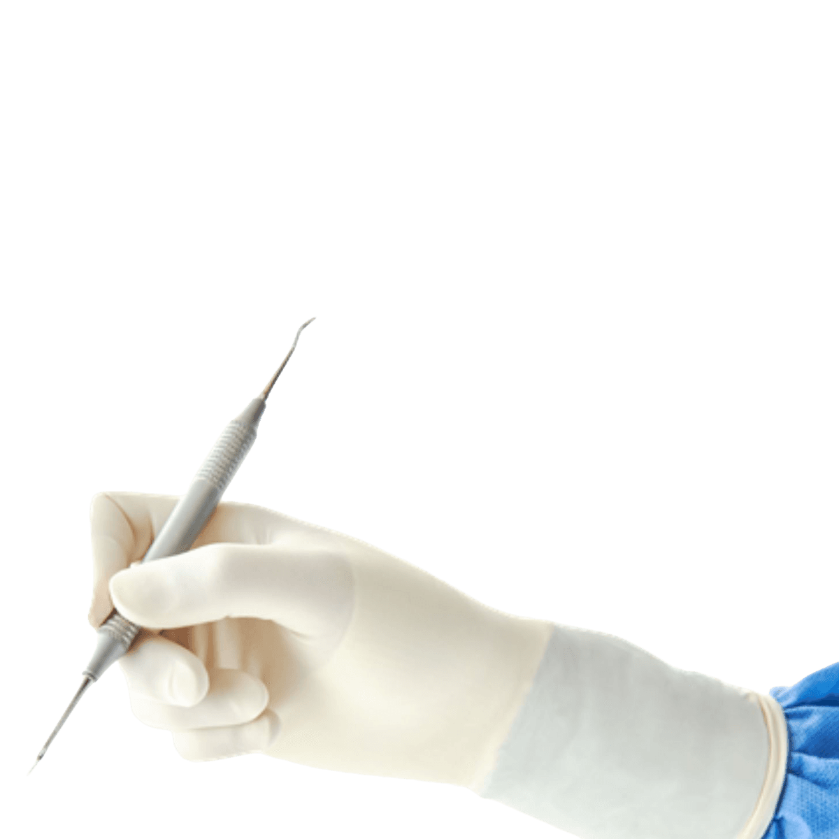 GAMMEX Non-Latex Sensitive Neoprene Surgical Gloves, Sterile, Powder-Free, Fitted Size 7.5, Natural, 50 Pairs/Box, 20277275 thumbnail 2