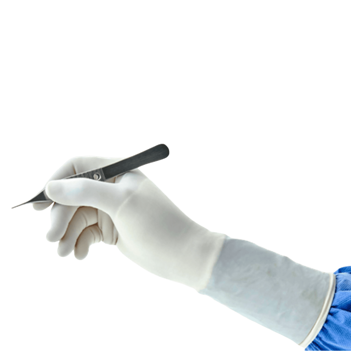 GAMMEX Non-Latex PI White Polyisoprene Surgical Gloves, Powder Free, Sterile, Size 9, 50 pairs/box, 20685790 thumbnail 2