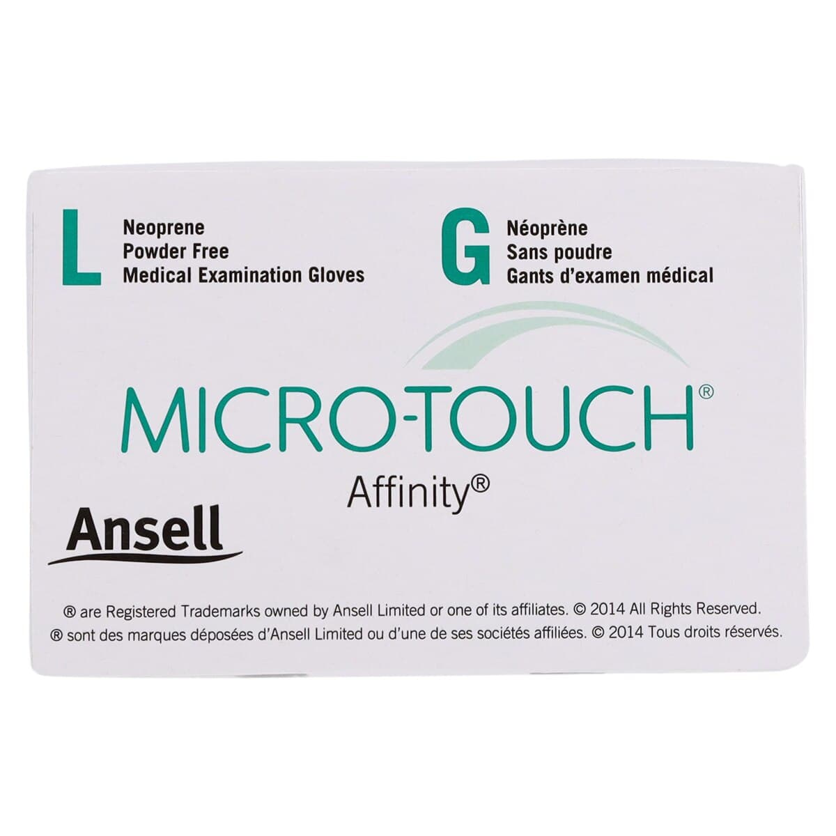 Micro-Touch Affinity Synthetic Exam Gloves, Powder-Free, Non-Sterile, Large, Green, Textured Fingertips, 100/Box, 3773 thumbnail 7