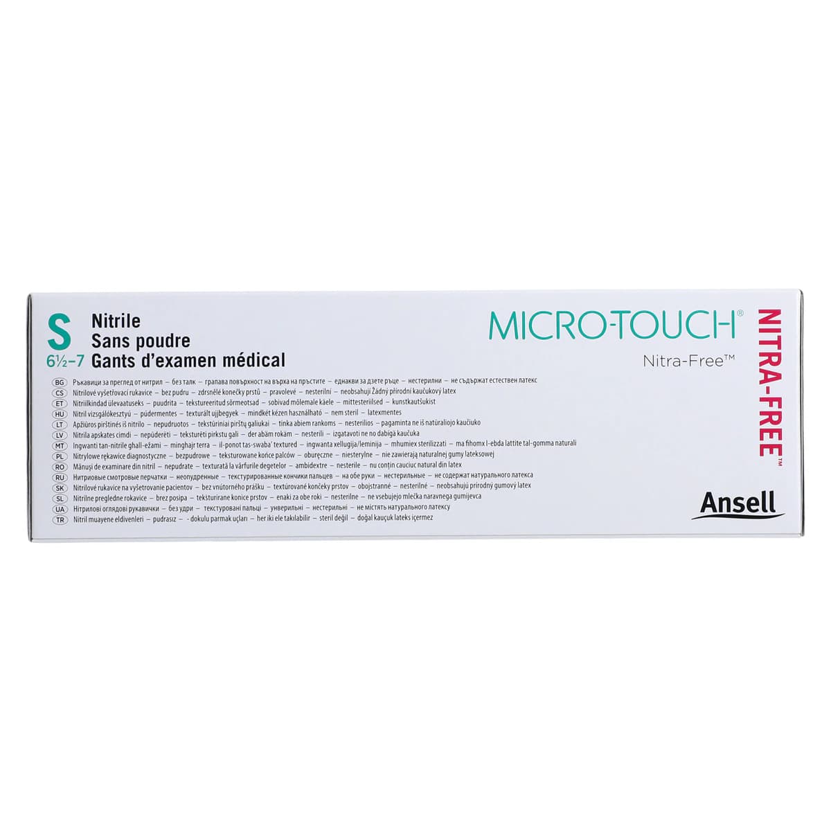 Micro-Touch NitraFree Pink Nitrile Exam Gloves, Powder Free, Non-Sterile, Small, 100/Box, 6034511 thumbnail 9