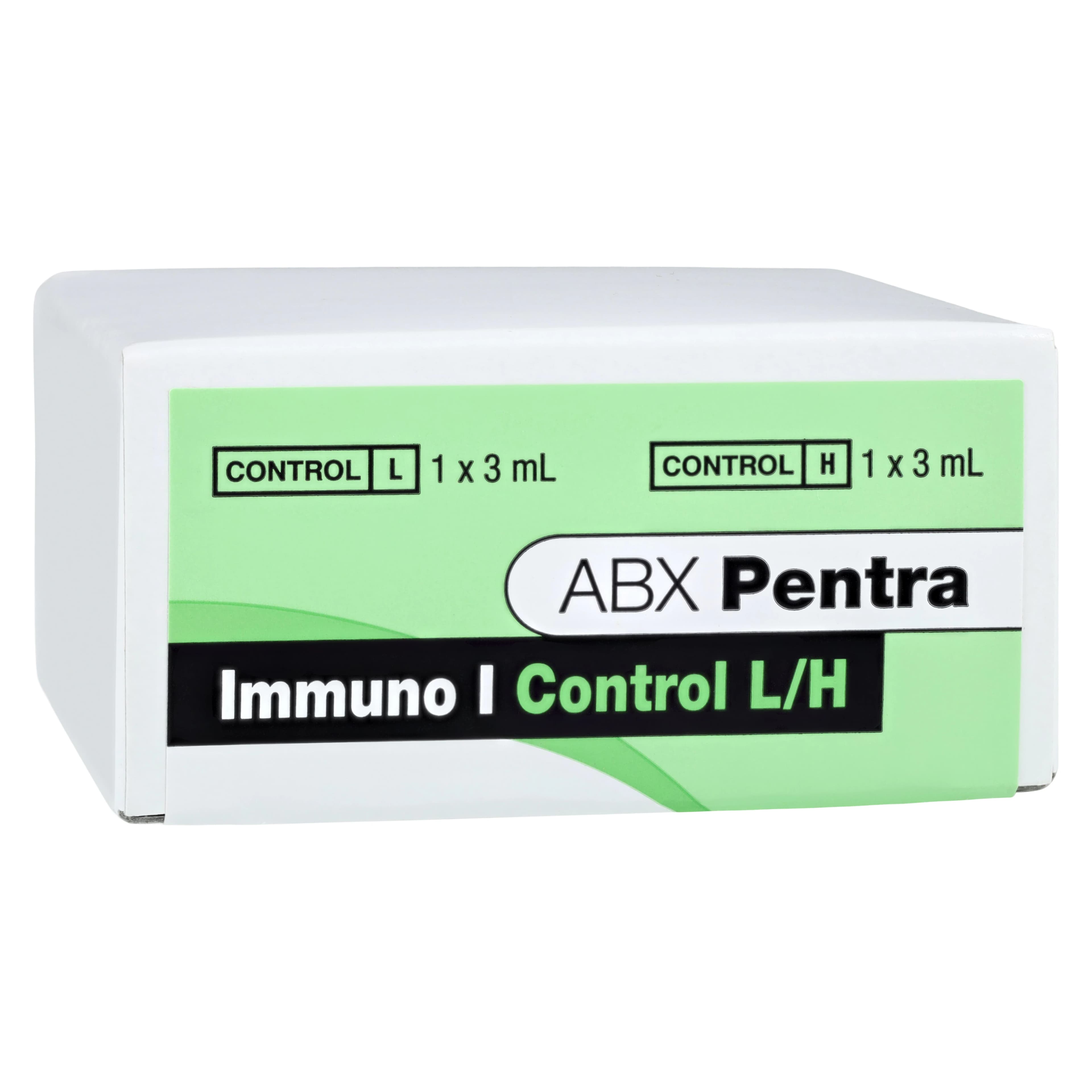Horiba Medical Immuno I Control L/H, High/Low Levels, 2 x 3 mL Lyophilized, for Pentra C400/C200 - Immuno I Control L/H - Image 1