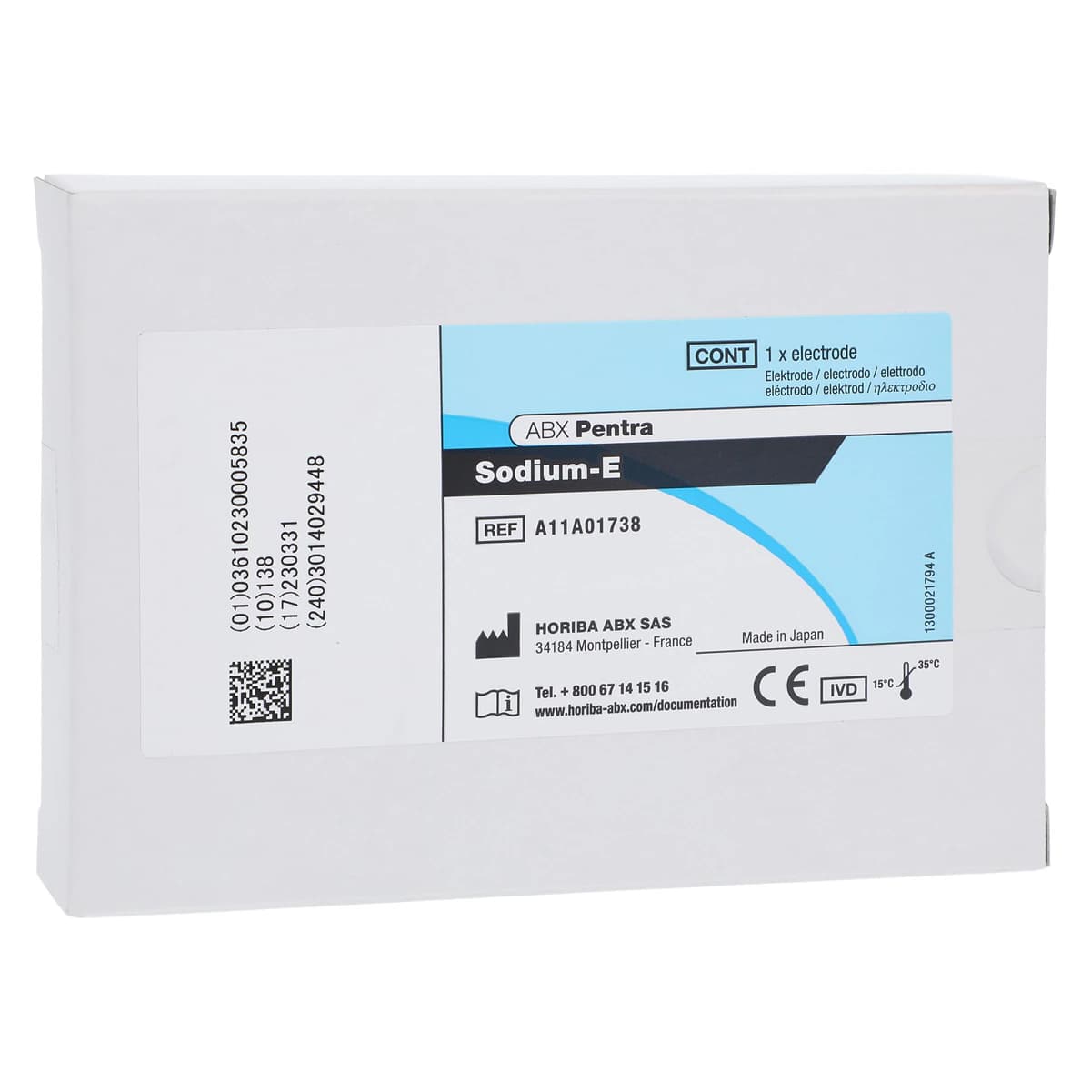 Horiba Medical Sodium-E Ion-Selective Electrode (ISE) - Sodium-E - Image 1