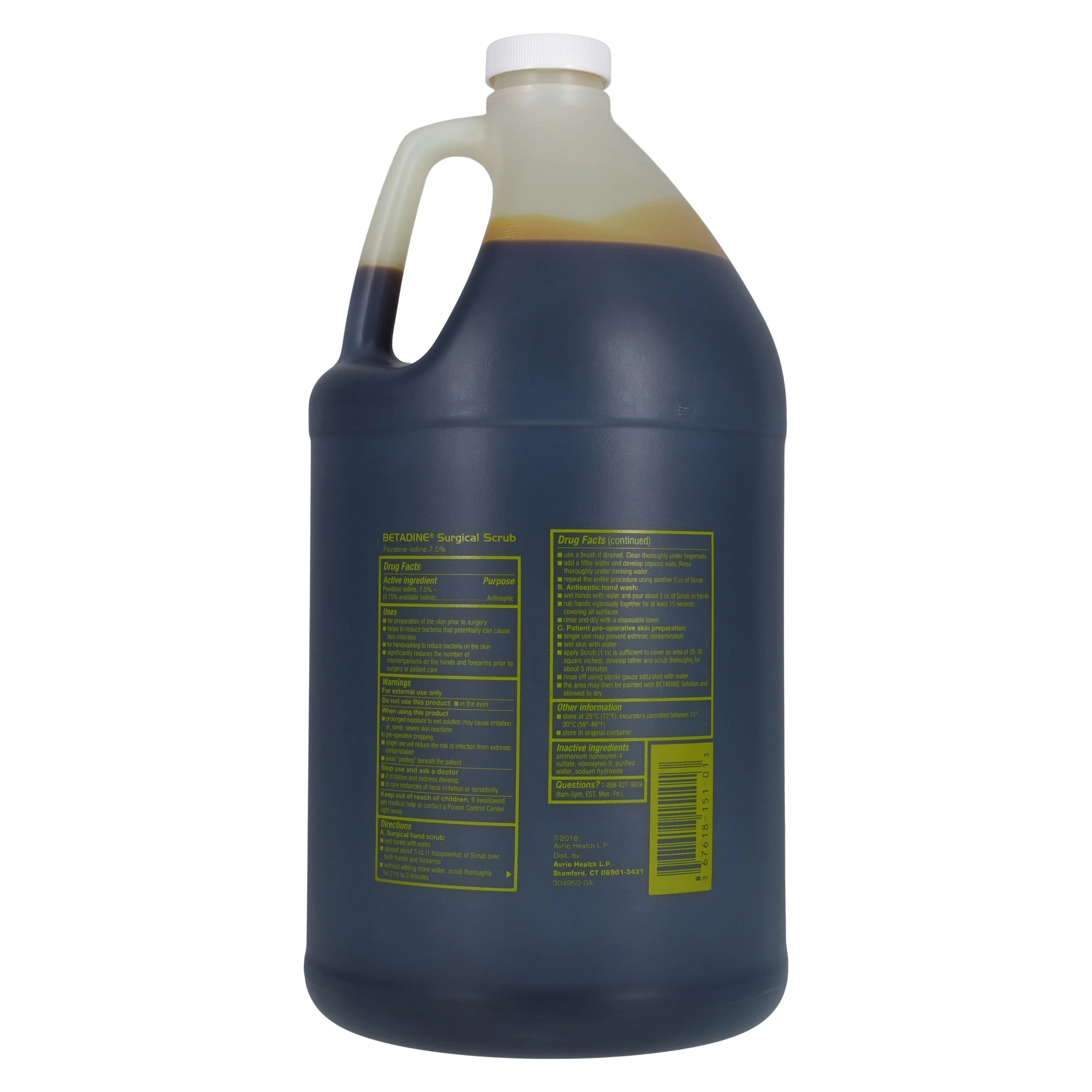 Betadine Surgical Scrub, Povidone Iodine, 1 Gallon thumbnail 2