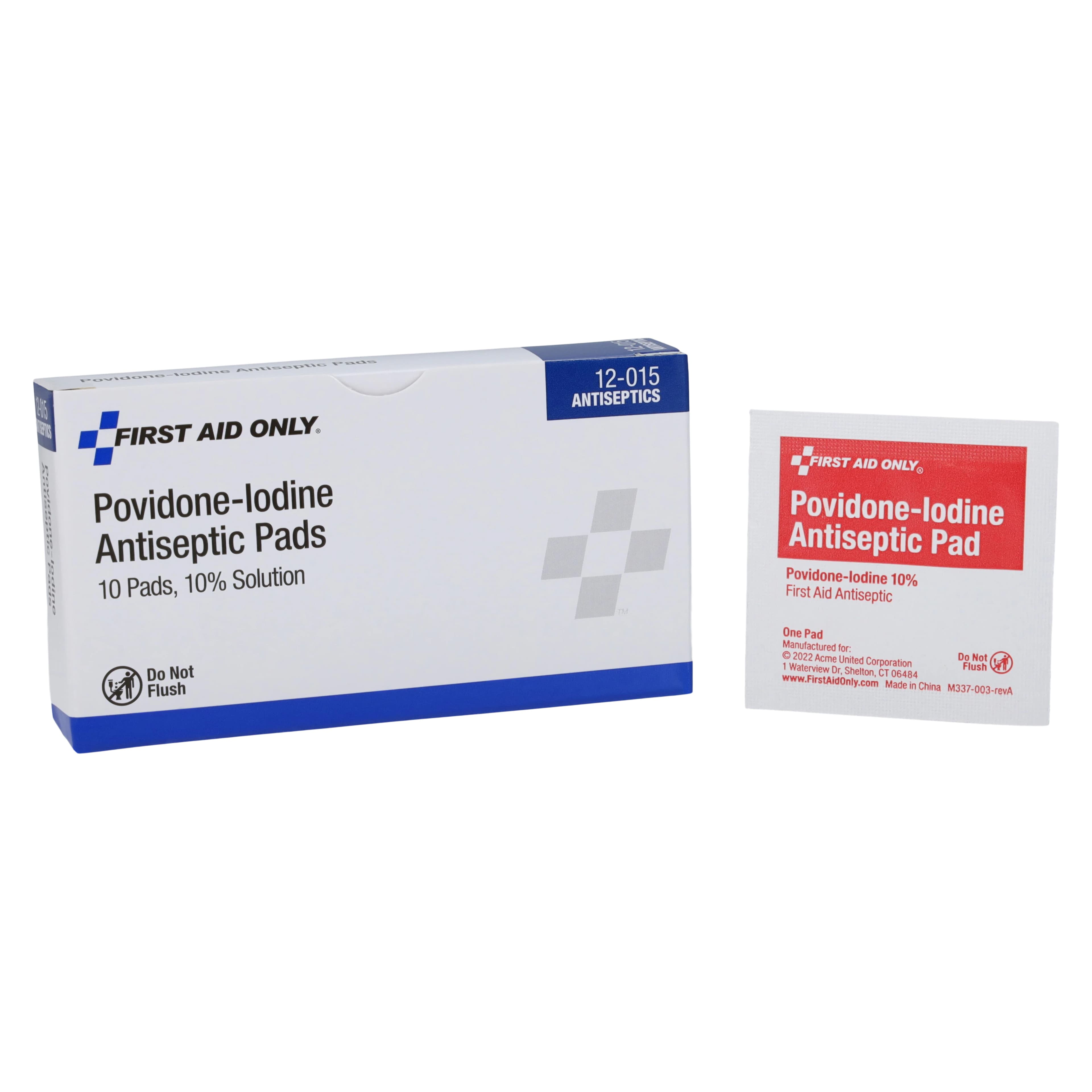 Povidone-Iodine Antiseptic Wipe, 10% PVP-I, 4.25" x 6.25", Single Wipe thumbnail 2
