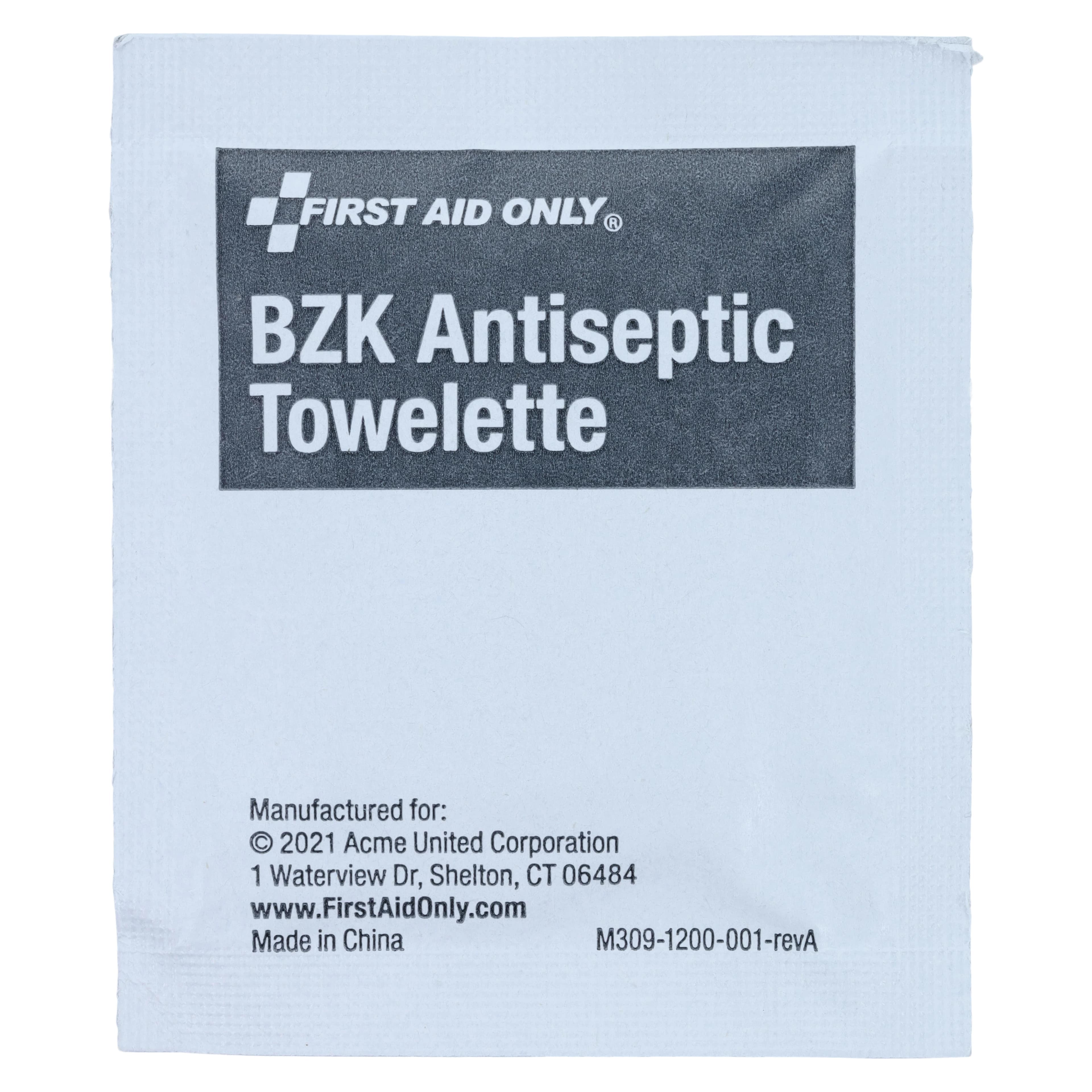 Acme Benzalkonium Chloride Antiseptic Wipes, 0.13%, First Aid Only thumbnail 3
