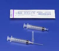 Cardinal Monoject General Use Syringe, 6cc, Low Dead Space, Slip Tip, Sterile, Latex-Free, 100/Box - Syringe Slip Tip - Image 1