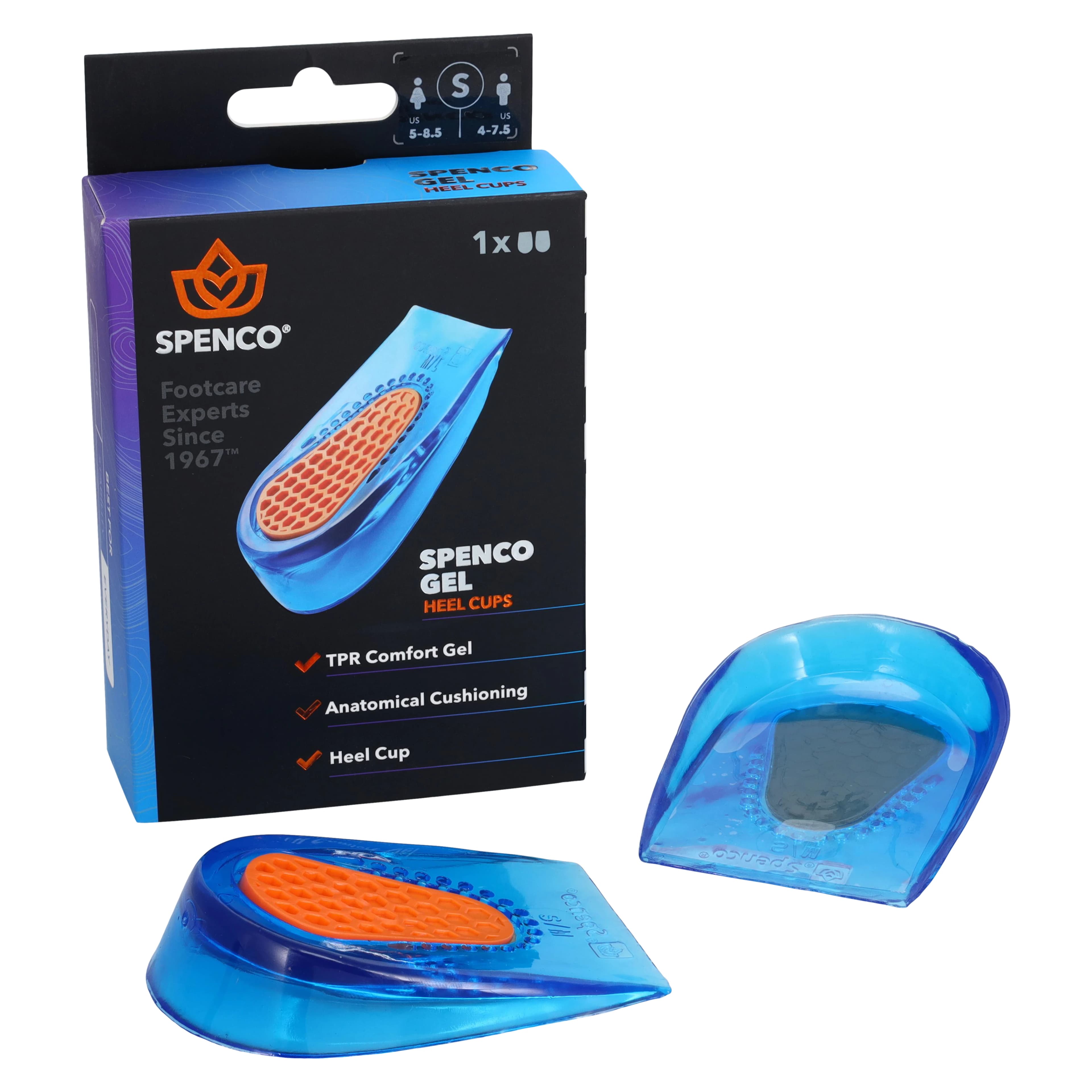 Implus Performance Gel Heel Cup, Small/Medium (Men's 6-7 / Women's 5-8) - Performance Gel Heel Cup - Image 1