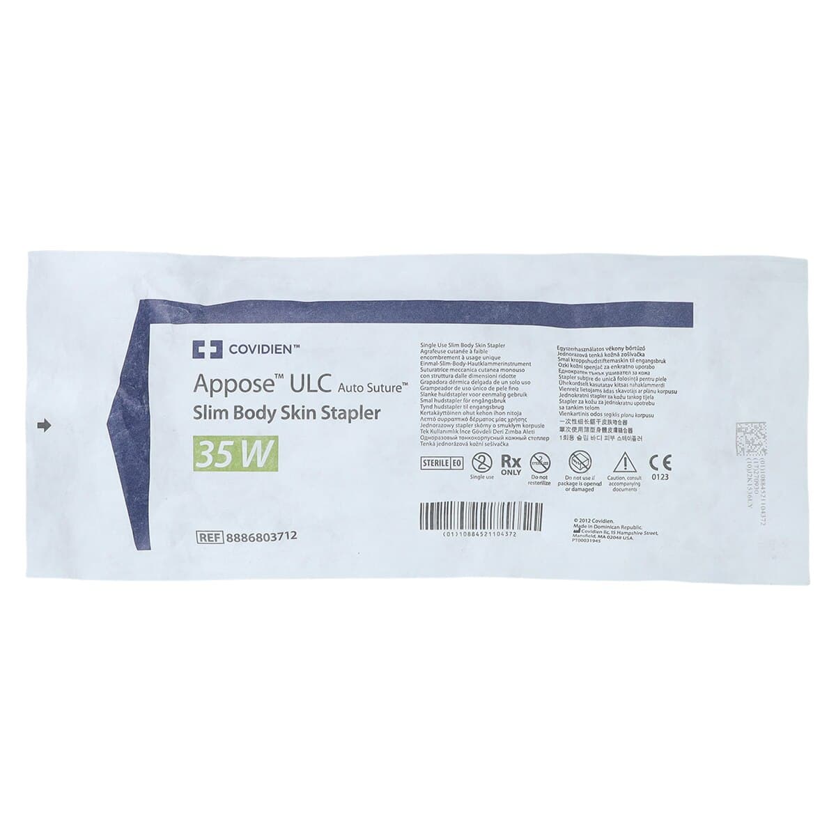 Medtronic Appose 35 Wide Skin Stapler, Titanium thumbnail 2